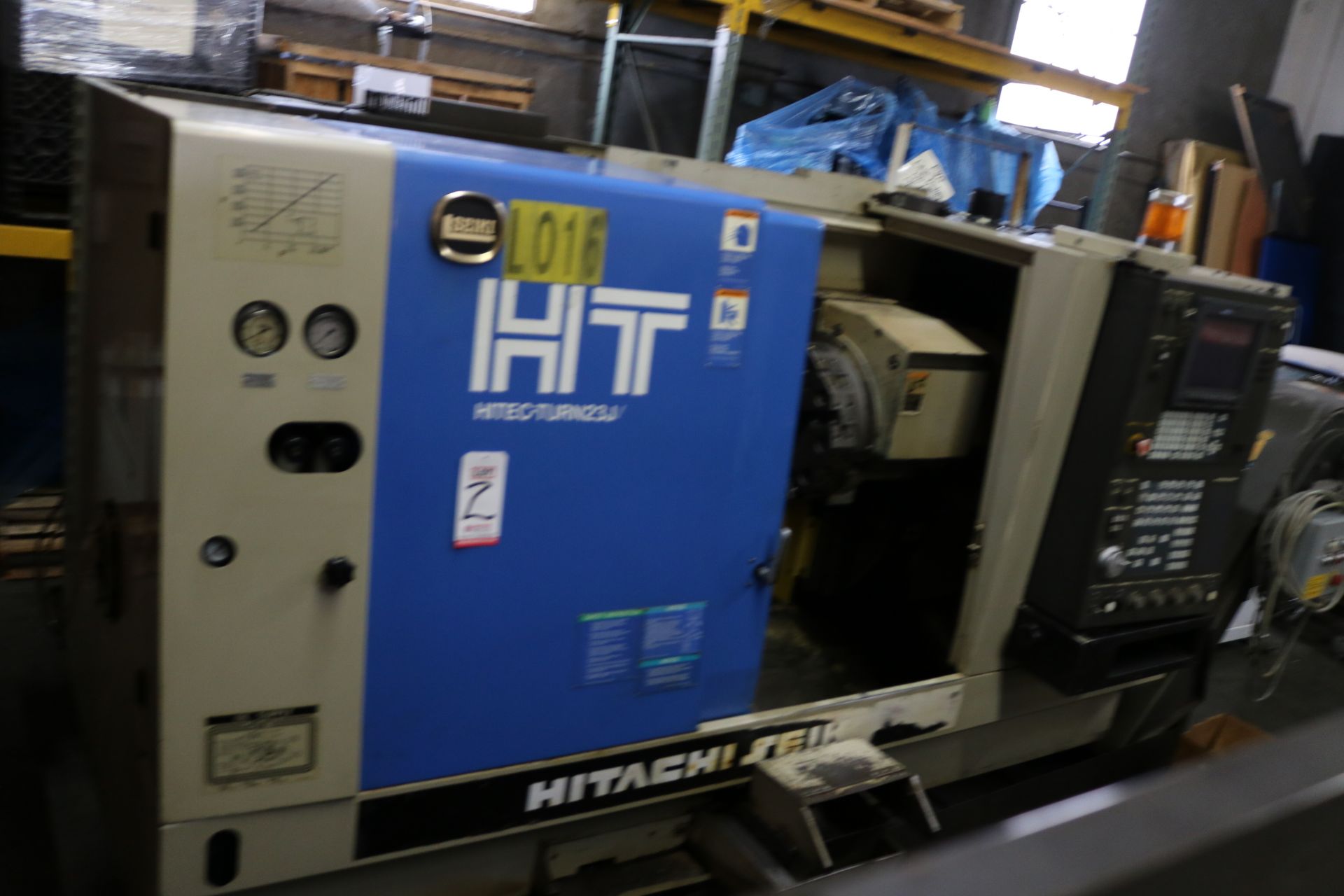 1999 HITACHI SEIKI CNC TURNING CENTER, MODEL HT23J, SEICOS J CNC CONTROL, 8" CHUCK, 4,500 RPM, 2. - Image 5 of 26