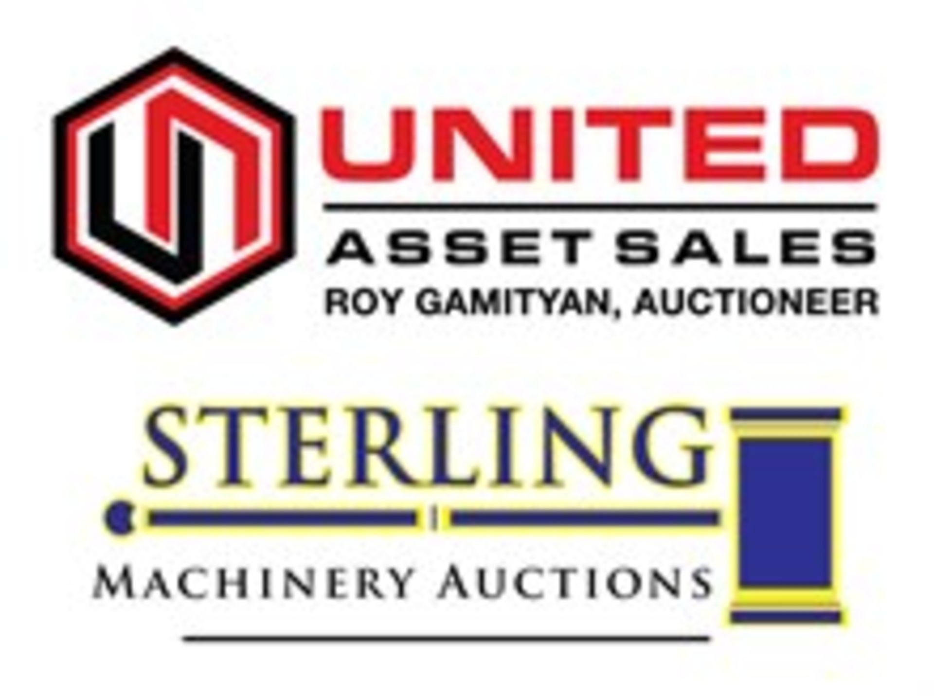 THIS AUCTION IS PROUDLY CONDUCTED IN CONJUNCTION WITH STERLING MACHINERY AUCTIONS