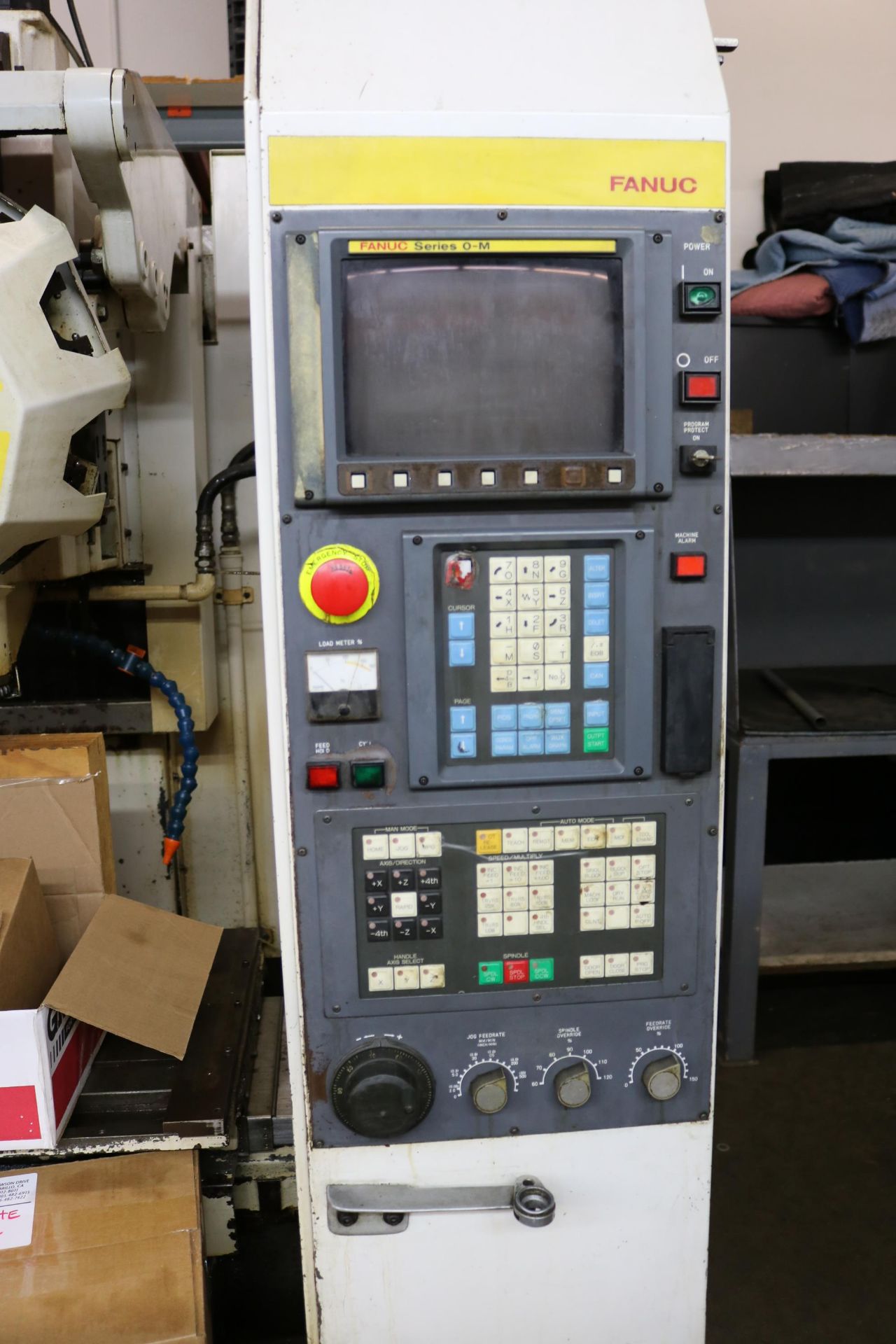 FANUC DRILL MATE CNC VERTICAL TAPPING CENTER, MODEL 10, TRAVELS: 19.6" X 14.9" X 12.9", 36" X 14" - Image 5 of 11