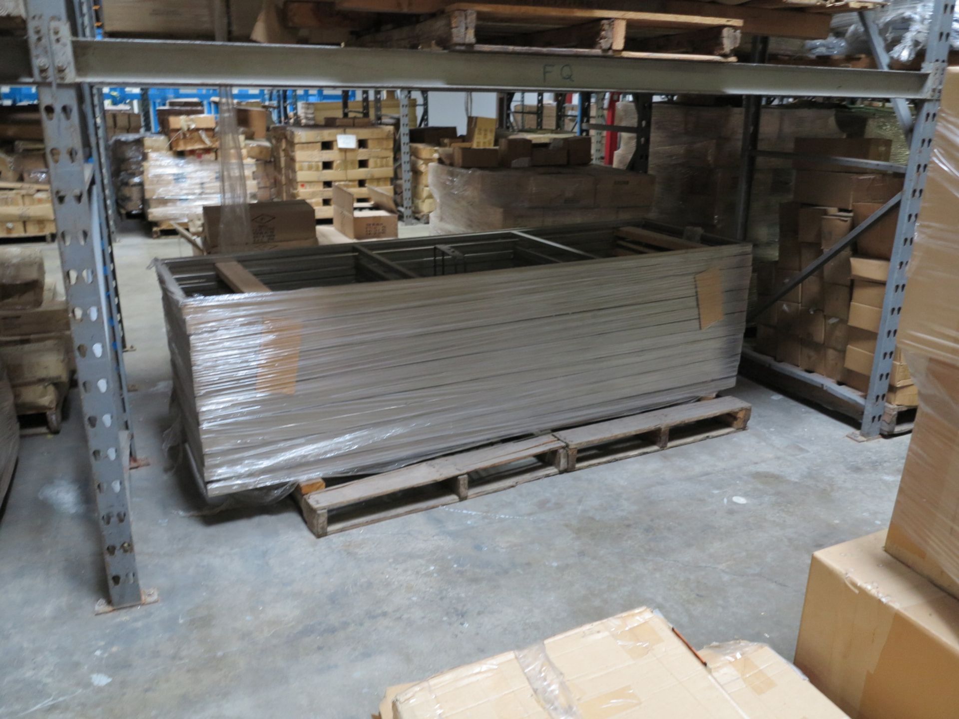 LOT - CONTENTS OF (3) SECTIONS OF PALLET RACK TO INCLUDE: ITEM # 98166, 3 TIER STAND (C213), - Image 8 of 12