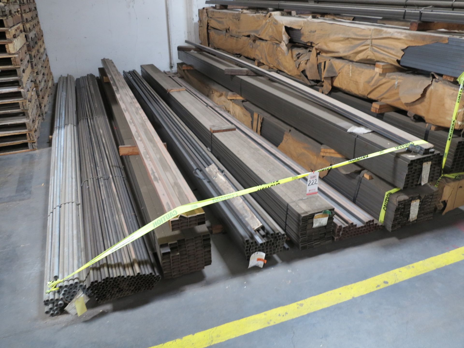 LOT - LARGE QUANTITY OF VARIOUS STEEL TUBE MATERIAL IN 20' LENGTHS - Image 2 of 2