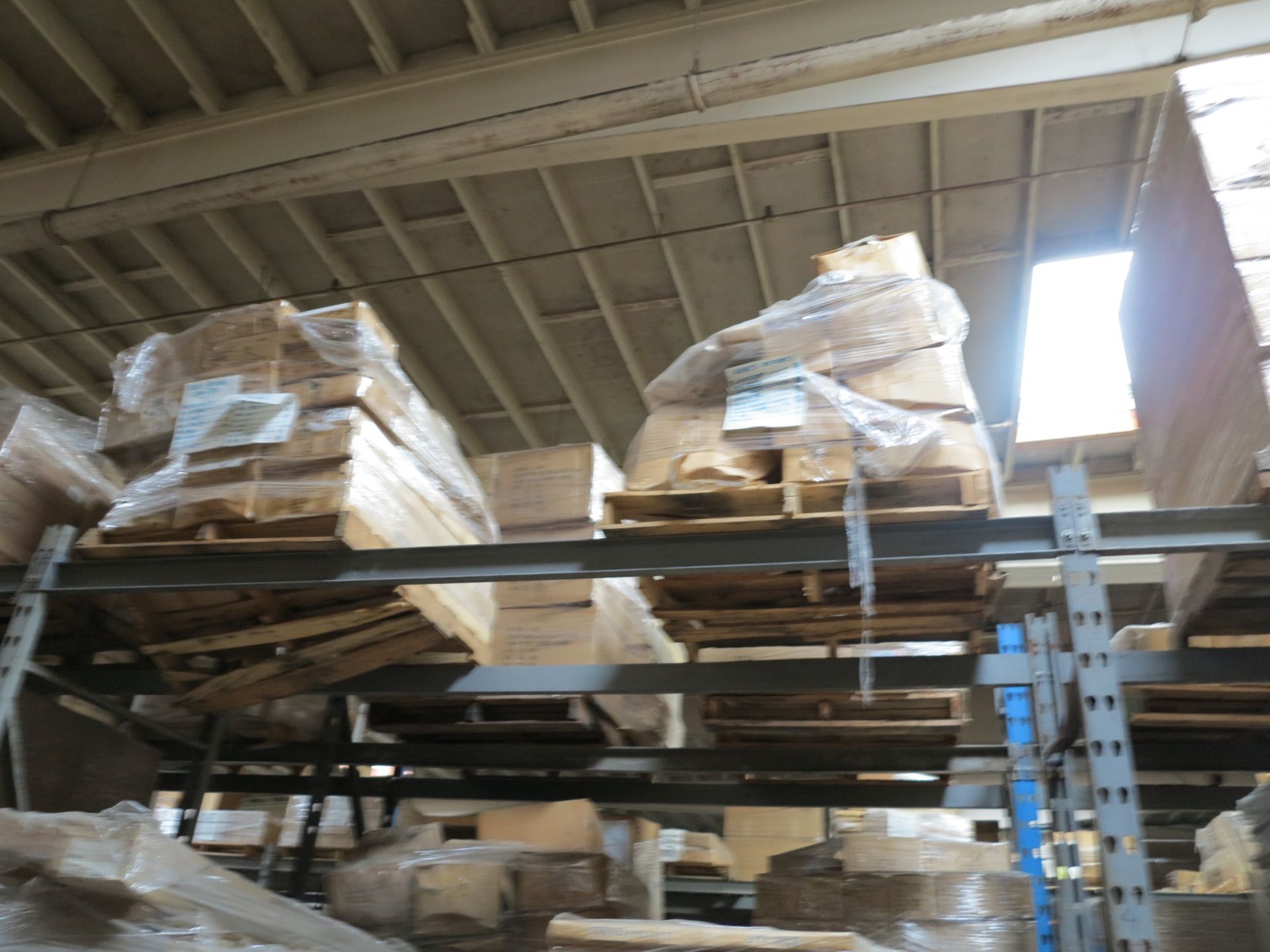 LOT - CONTENTS OF (3) SECTIONS OF PALLET RACK TO INCLUDE: ITEM # 98166, 3 TIER STAND (C213), - Image 5 of 12