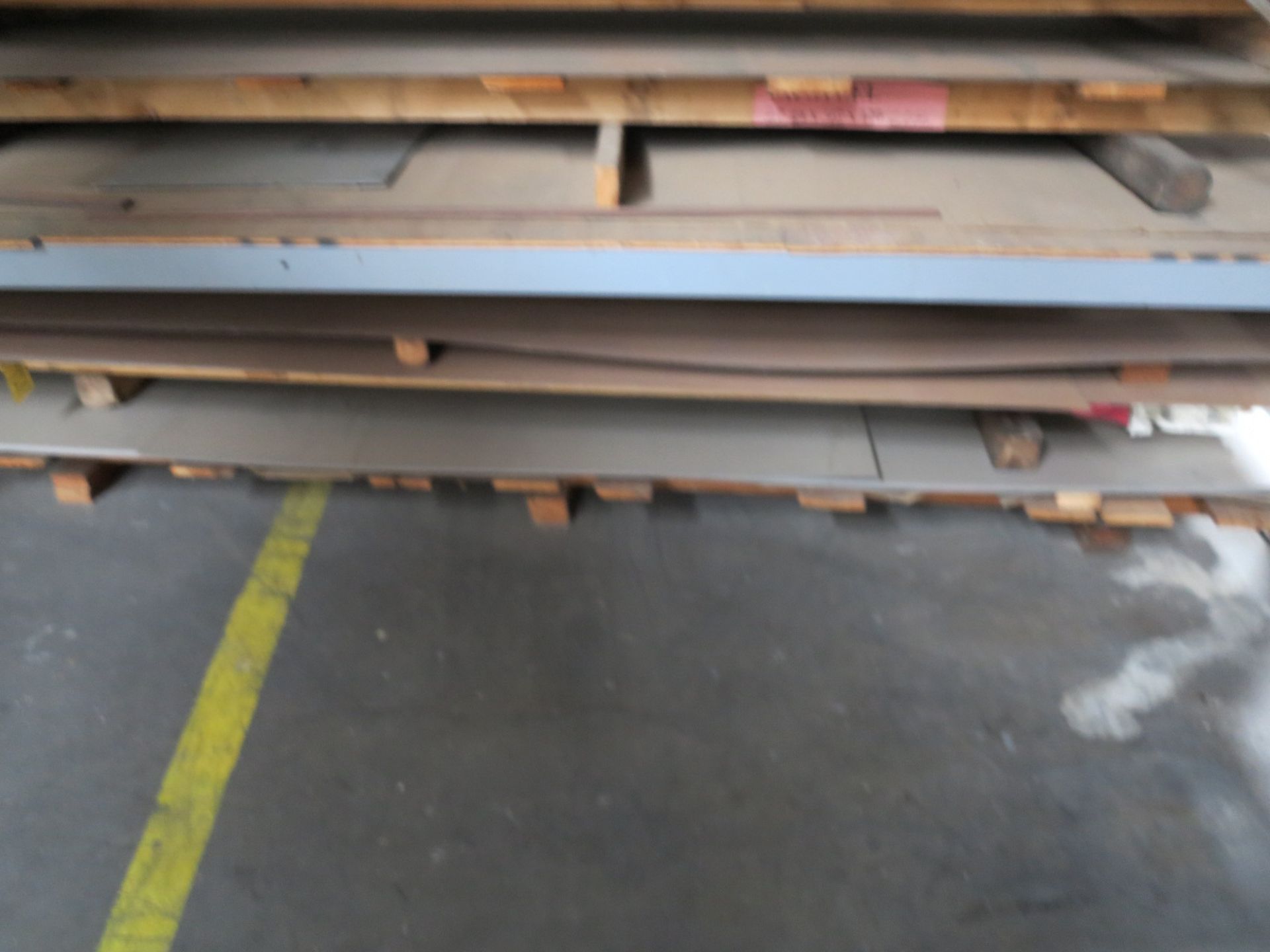 LOT - 10' STEEL AND STAINLESS STEEL SHEET STOCK, VARIOUS GAUGES