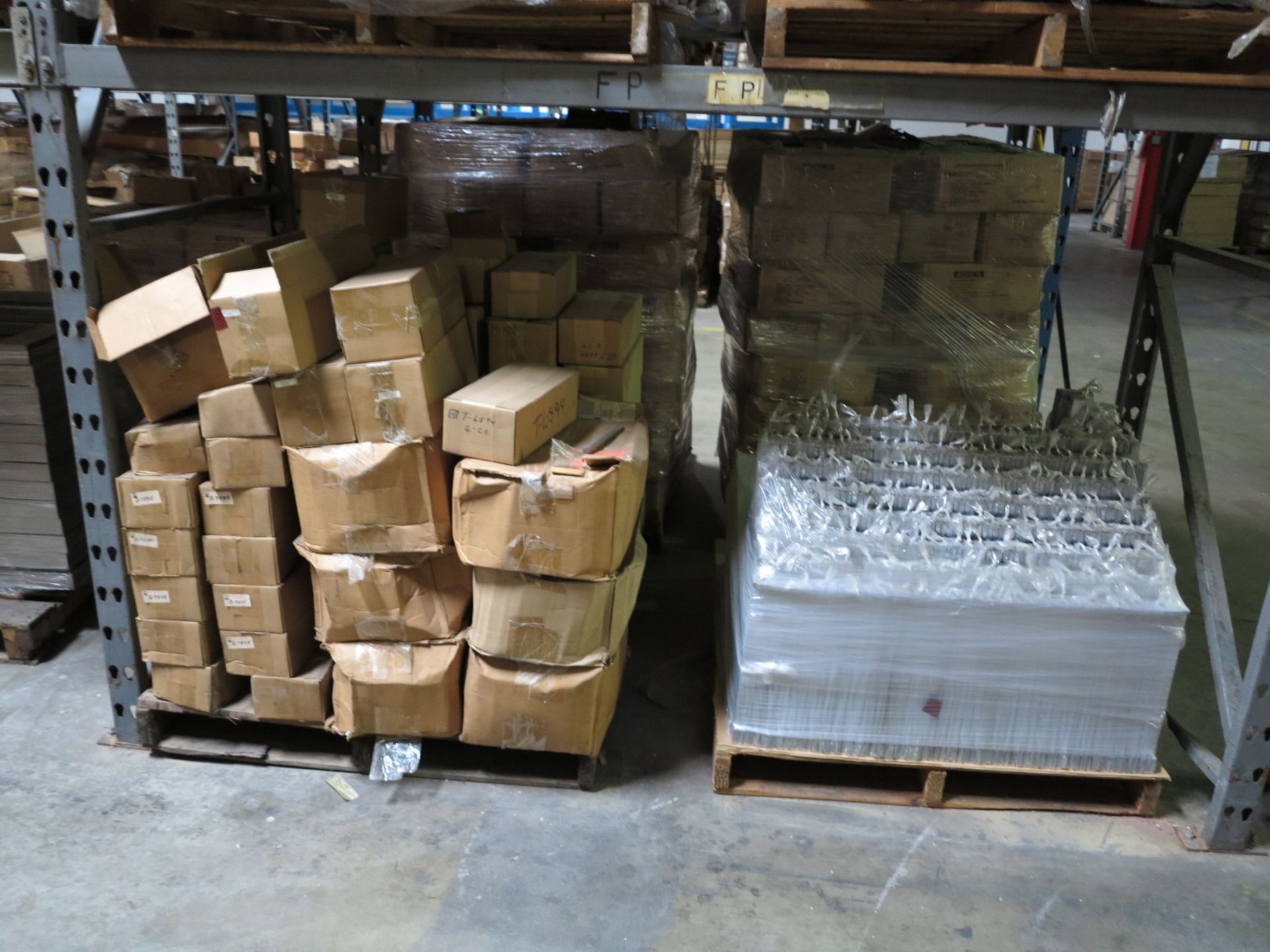 LOT - CONTENTS OF (3) SECTIONS OF PALLET RACK TO INCLUDE: ITEM # 98166, 3 TIER STAND (C213), - Image 10 of 12