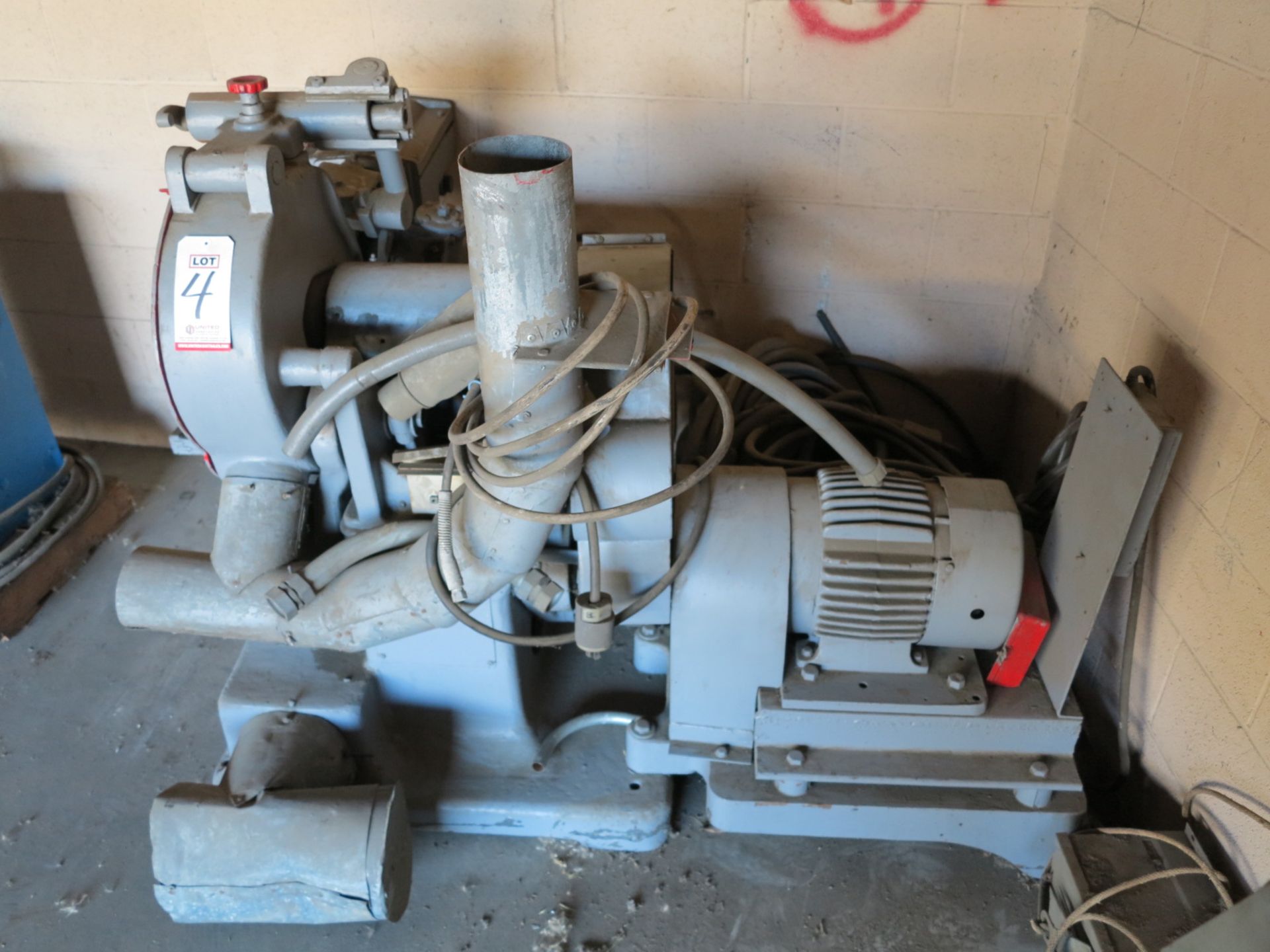 PRODUCTION MACHINE CO. TYPE 101 ABRASIVE BELT SANDER - Bild 2 aus 2