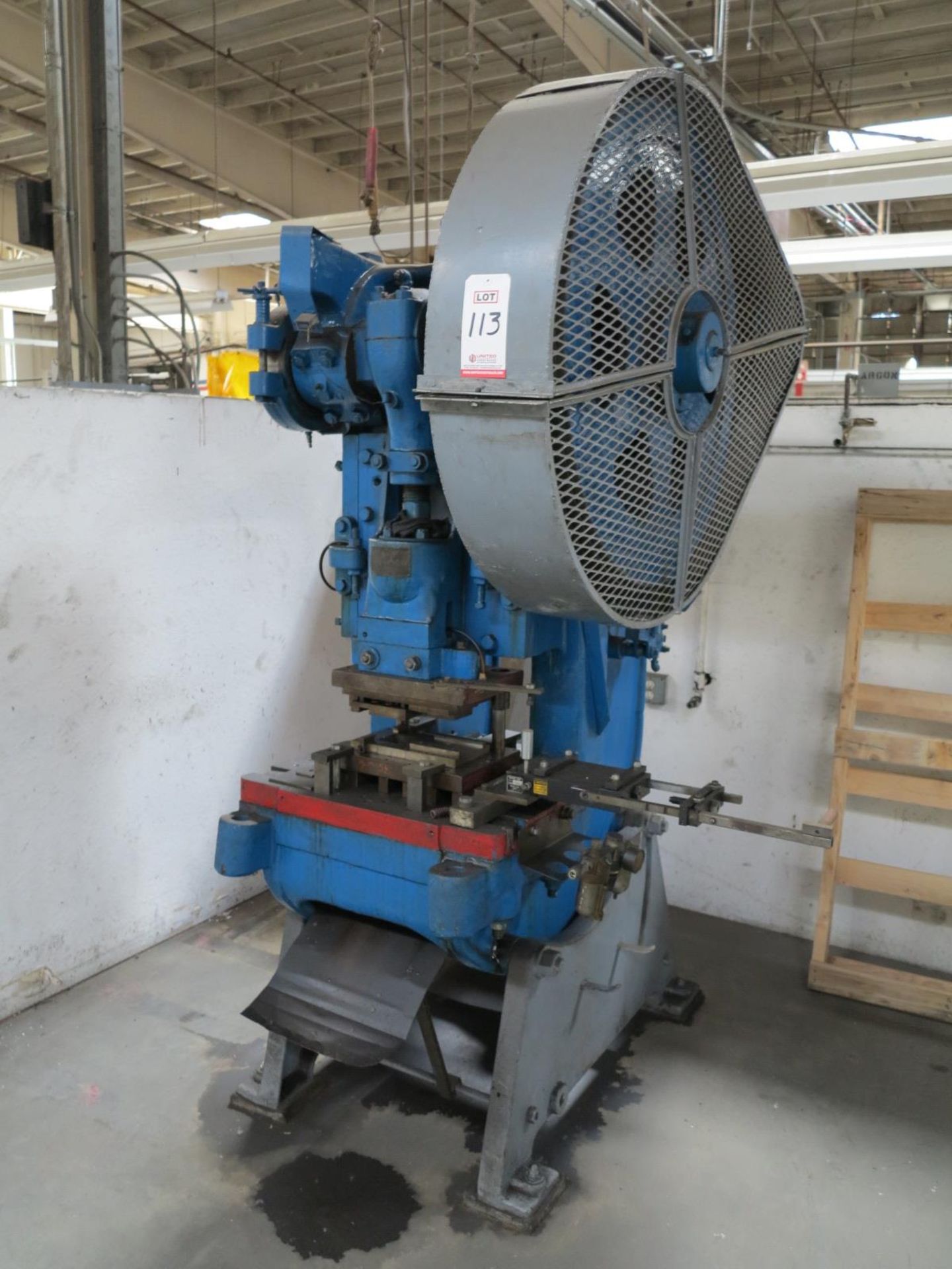 MINSTER 45-TON PUNCH PRESS, S/N 5-1004