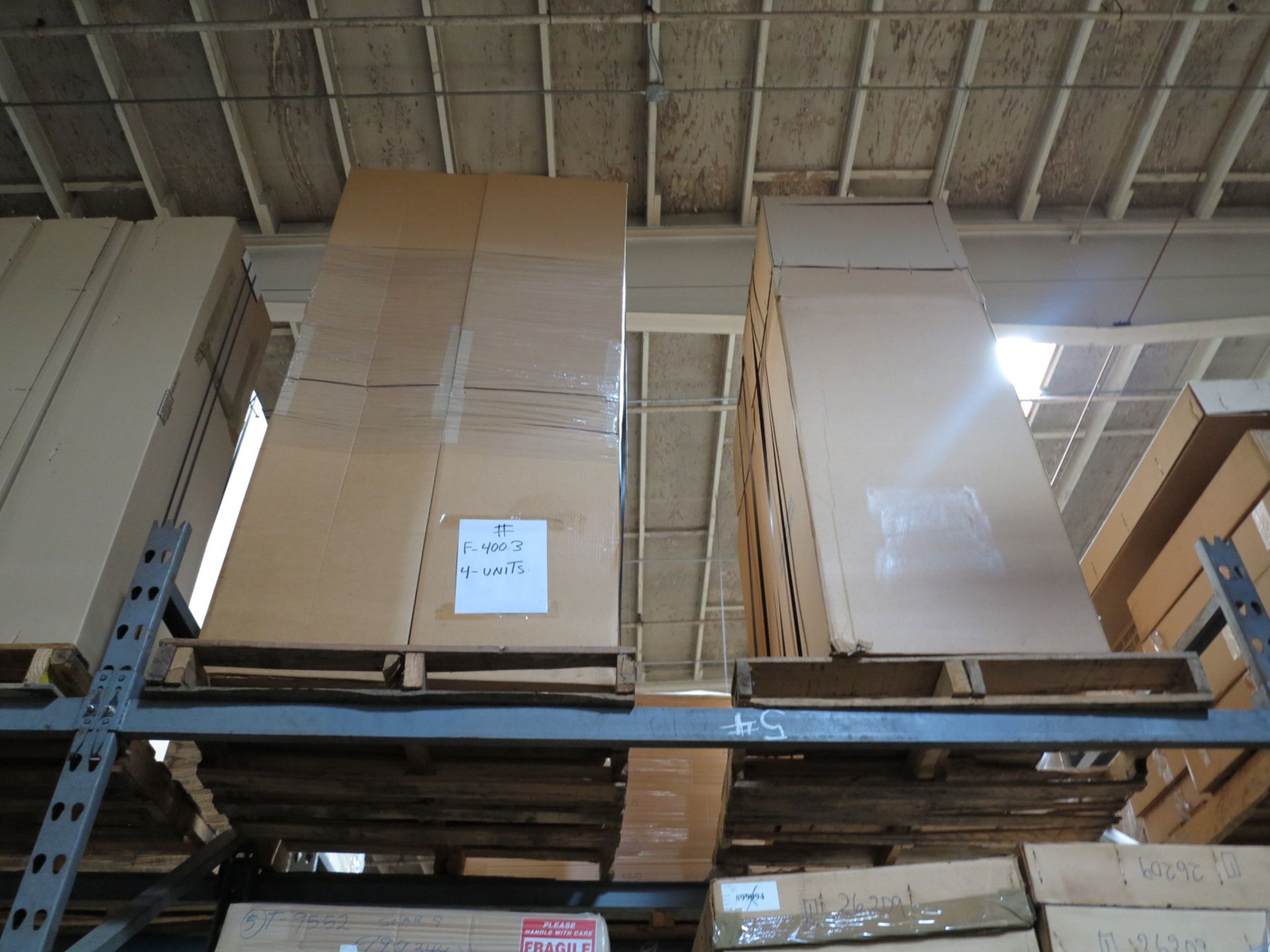 LOT - CONTENTS OF (3) SECTIONS OF PALLET RACK TO INCLUDE: ITEM # 26209, 2 WAY W (2) 15" STR. ARMS, - Bild 6 aus 12