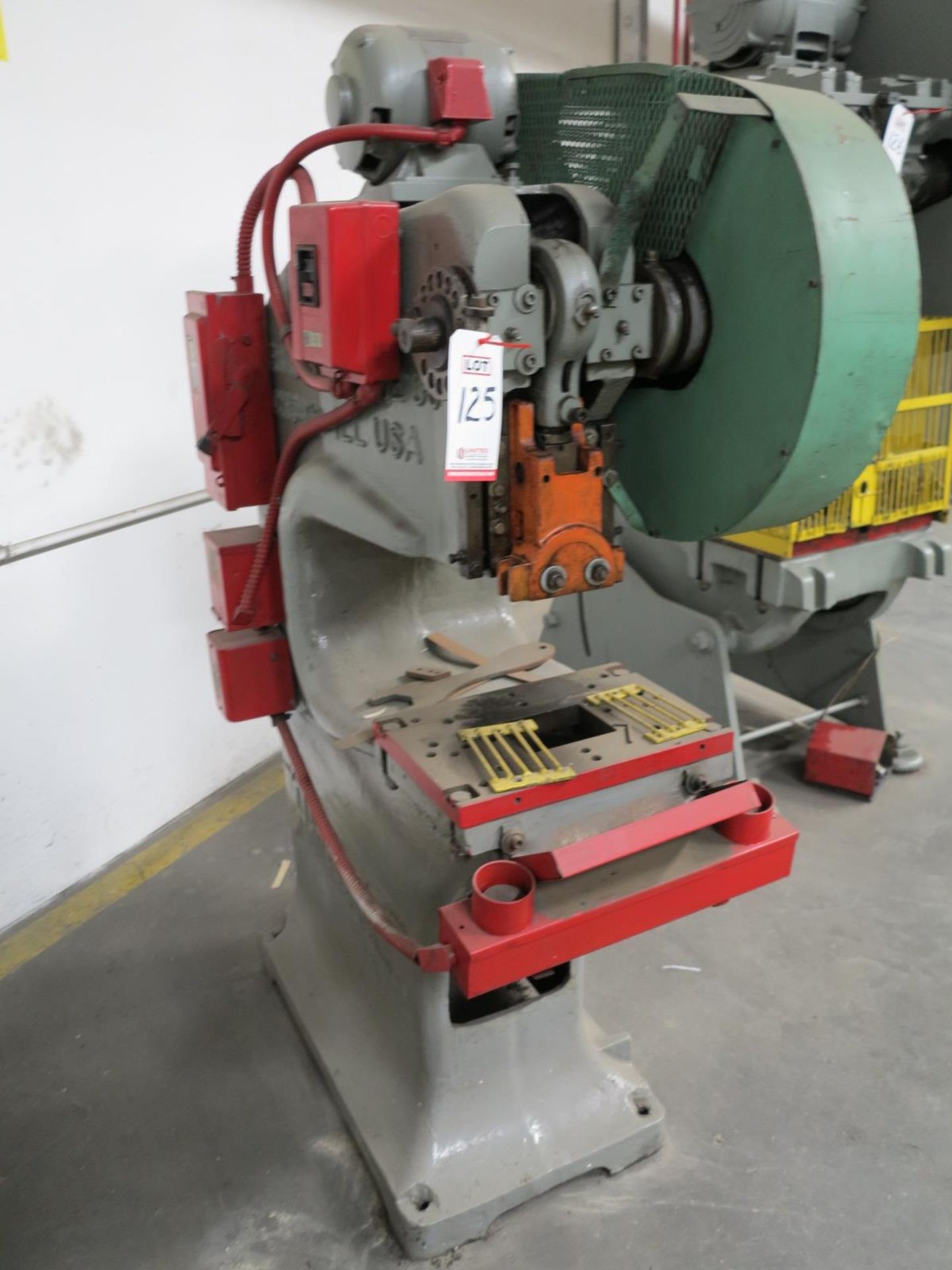 ROUSSELLE 20-TON PUNCH PRESS, MODEL 2G, S/N 319