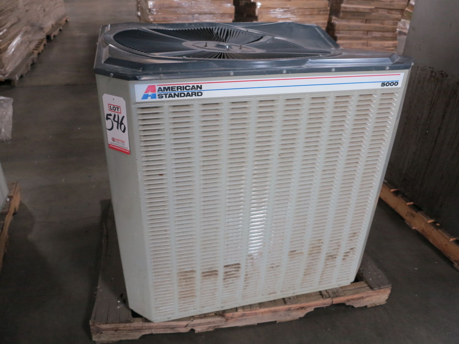 AMERICAN STANDARD AIR CONDITIONER, MODEL ATX036C100A0, S/N 640227041