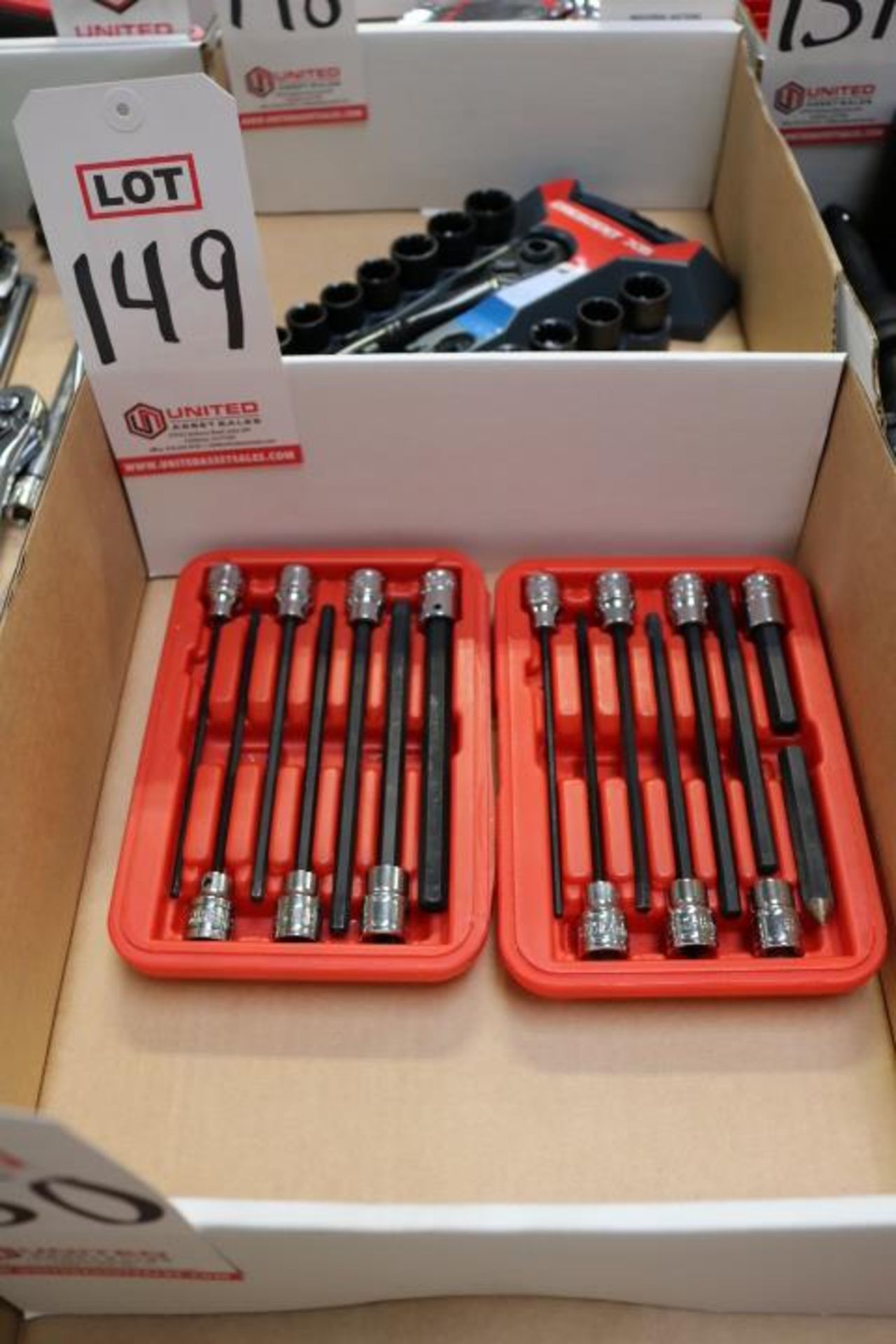 LOT - 3/8" DRIVE ALLEN WRENCHES