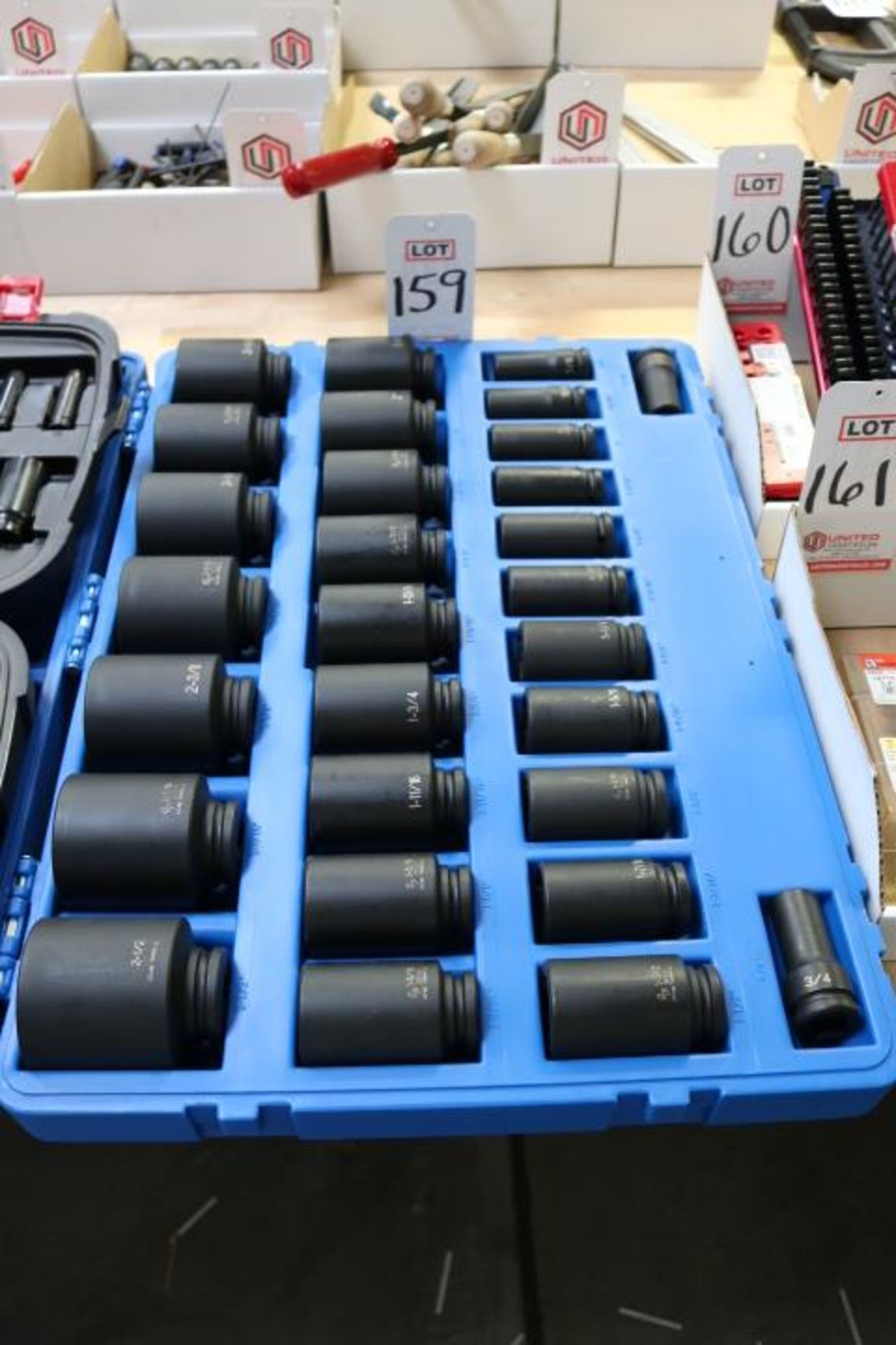 GP 20 PIECE IMPACT SOCKET SET, 3/4" - 2-1/2"