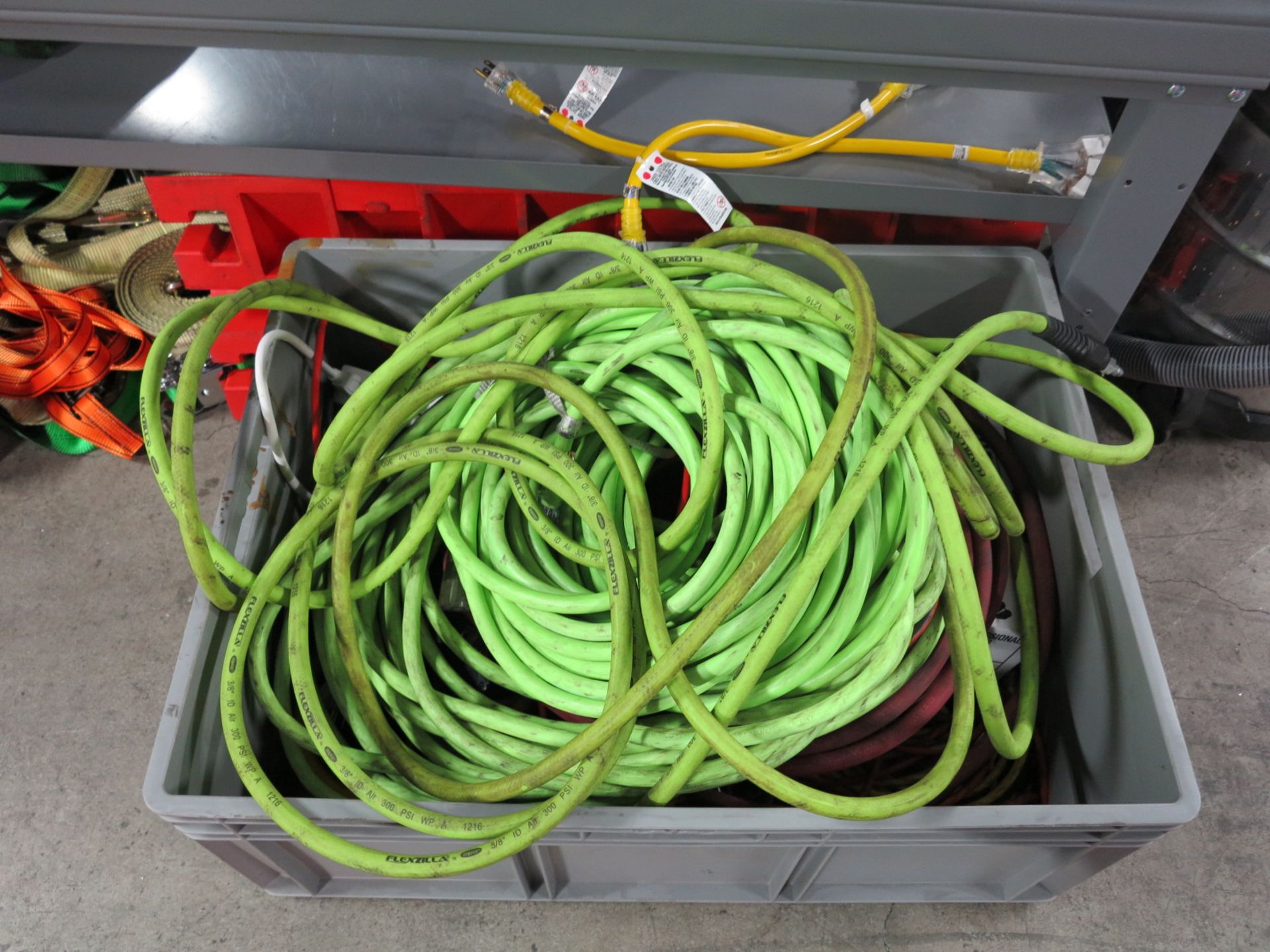 LOT - AIR HOSE, EXTENSION CORDS - Image 2 of 2