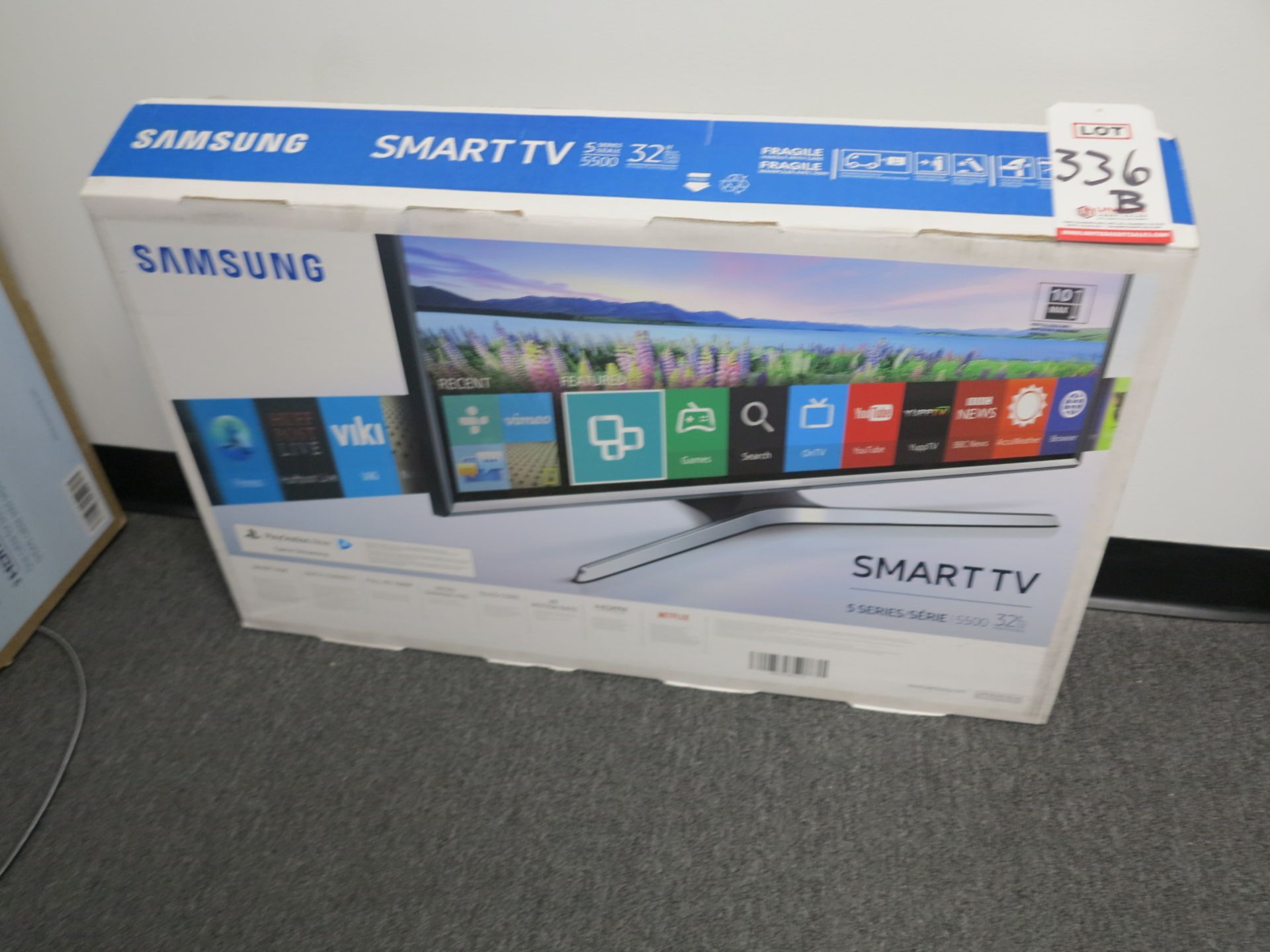 SAMSUNG 32" SMART TV, MODEL UN32J5500AF