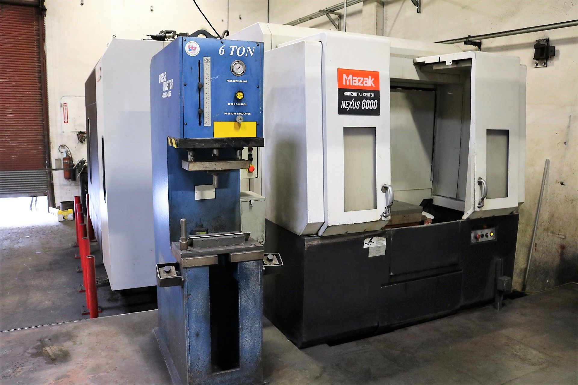 (3) 2010 MAZAK NEXUS II & HCN 6000 HORIZONTAL MACHINING CENTERS, MAZAK MAZATECH V515/40 VERTICAL - Image 9 of 23