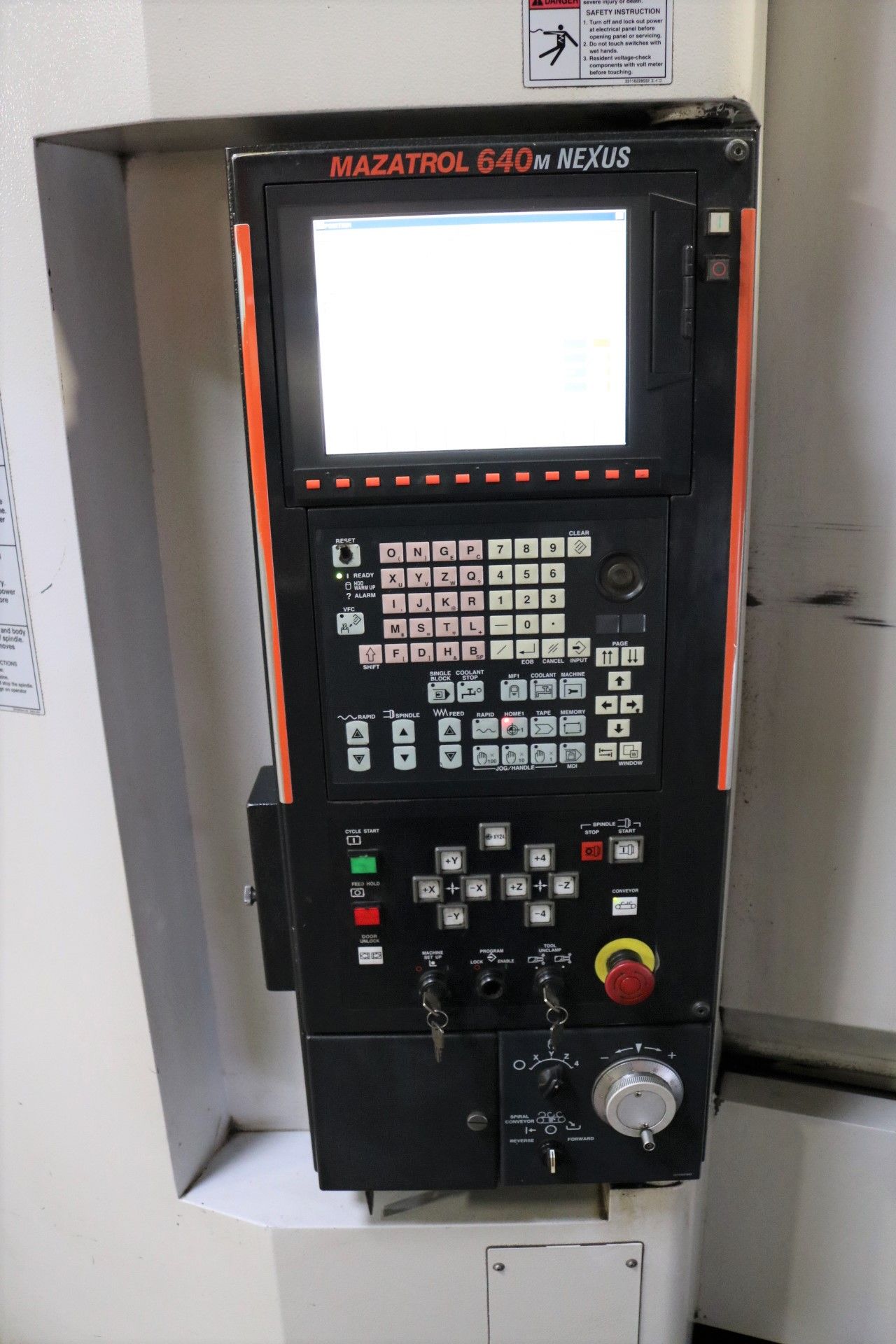 2005 MAZAK HCN-6000, MAZATROL FUSION 640M NEXUS CNC CONTROL, PALLET SIZE: 19.68" X 19.68", - Bild 6 aus 12