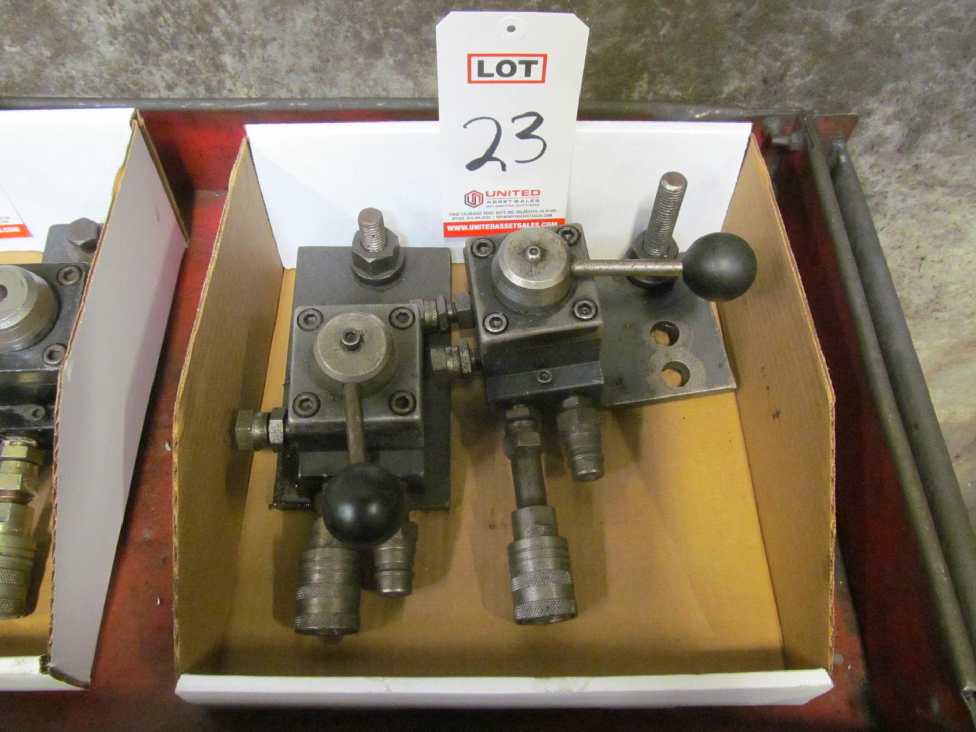 LOT - (2) SPX HYTEC #9503 WORK HOLDING VALVES