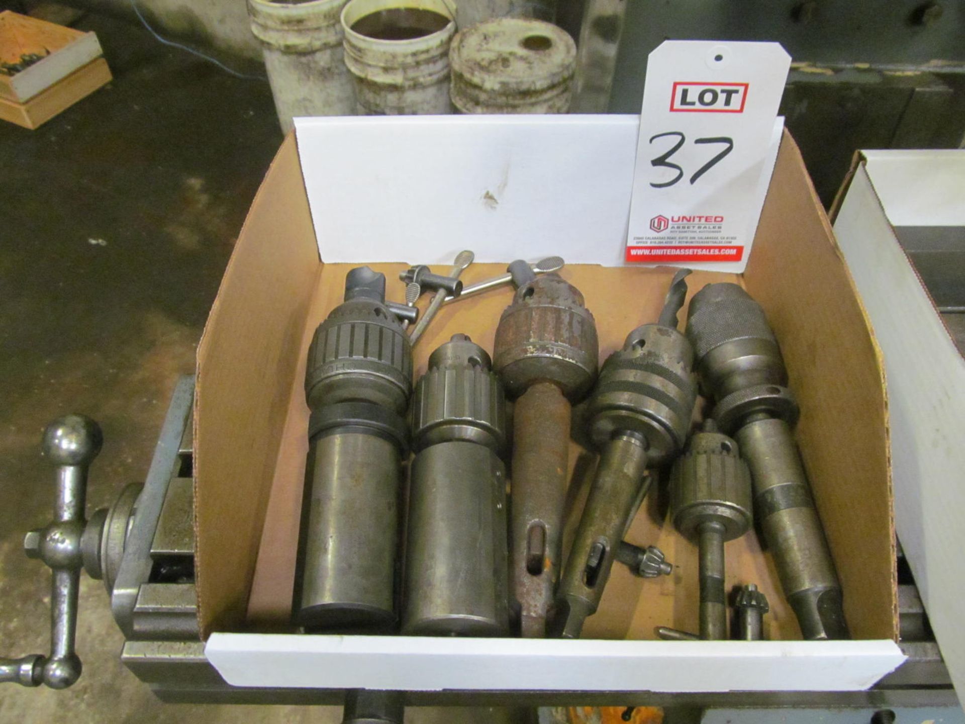 LOT - (6) DRILL CHUCKS