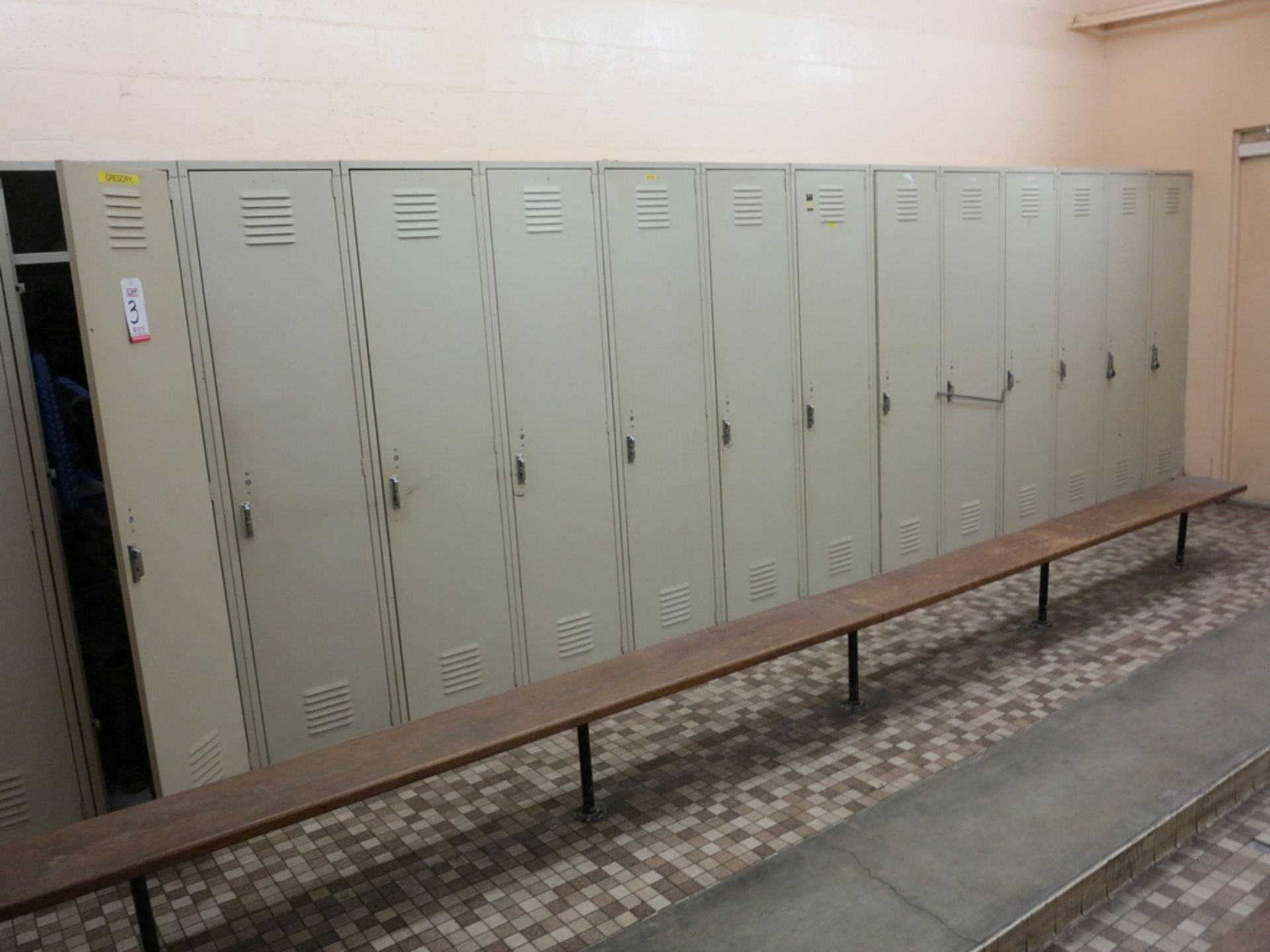 LOT - (25) EMPLOYEE LOCKERS - Image 2 of 2