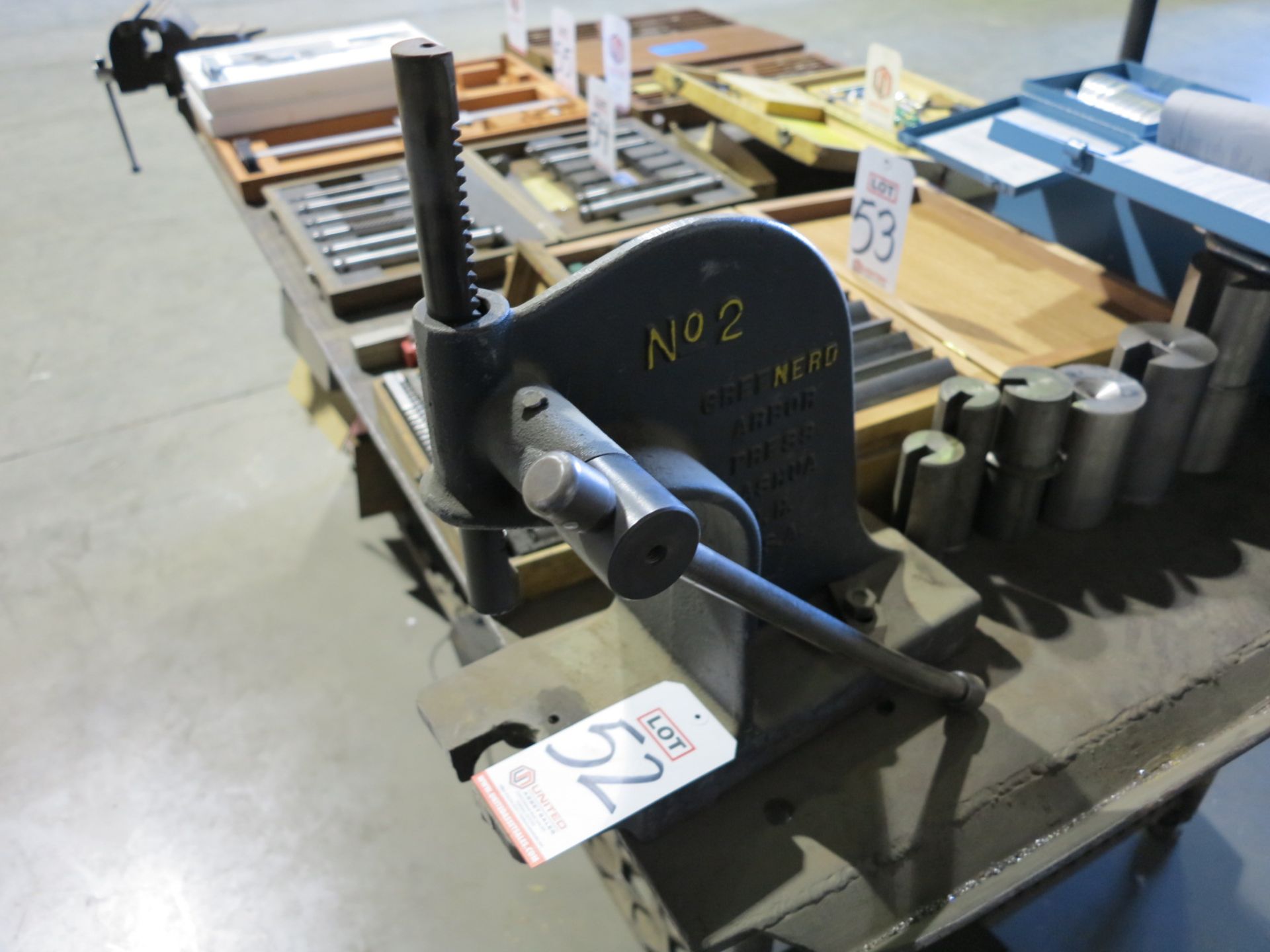 GREENERD NO. 2 ARBOR PRESS