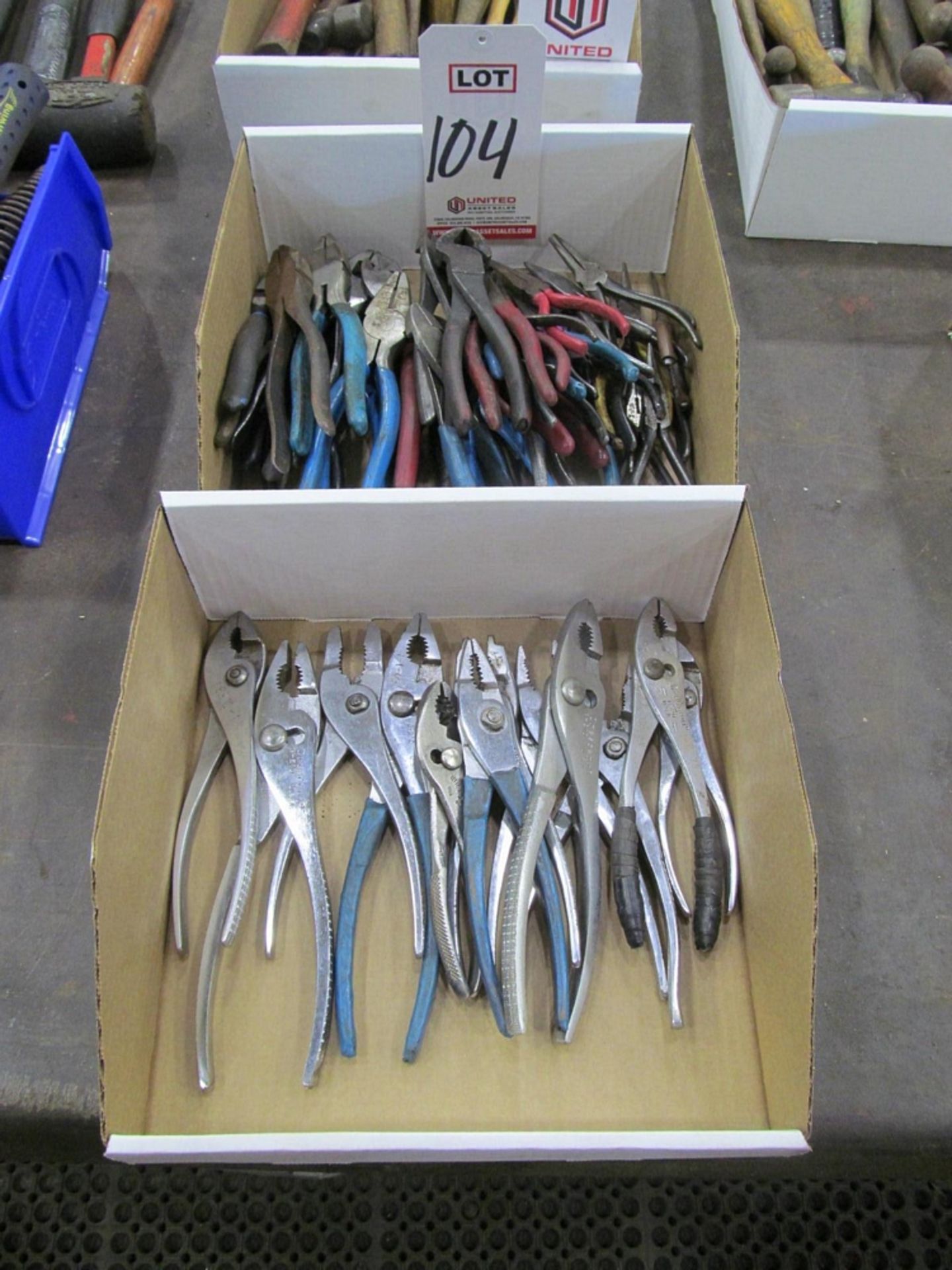 LOT - ASSORTED PLIERS