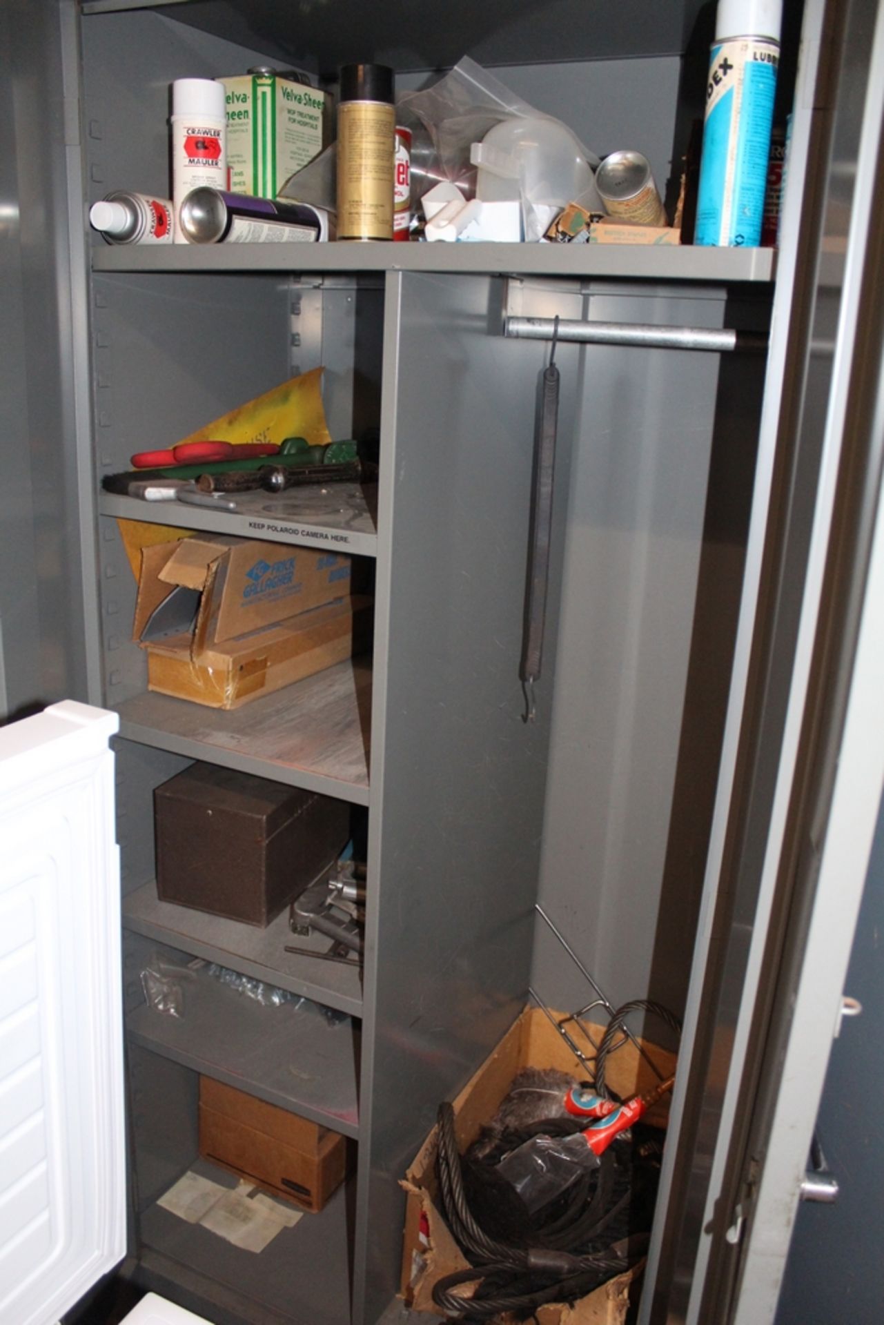 LOT - (2) METAL SUPPLY CABINETS W/ CONTENTS; (WAREHOUSE) - Image 3 of 3