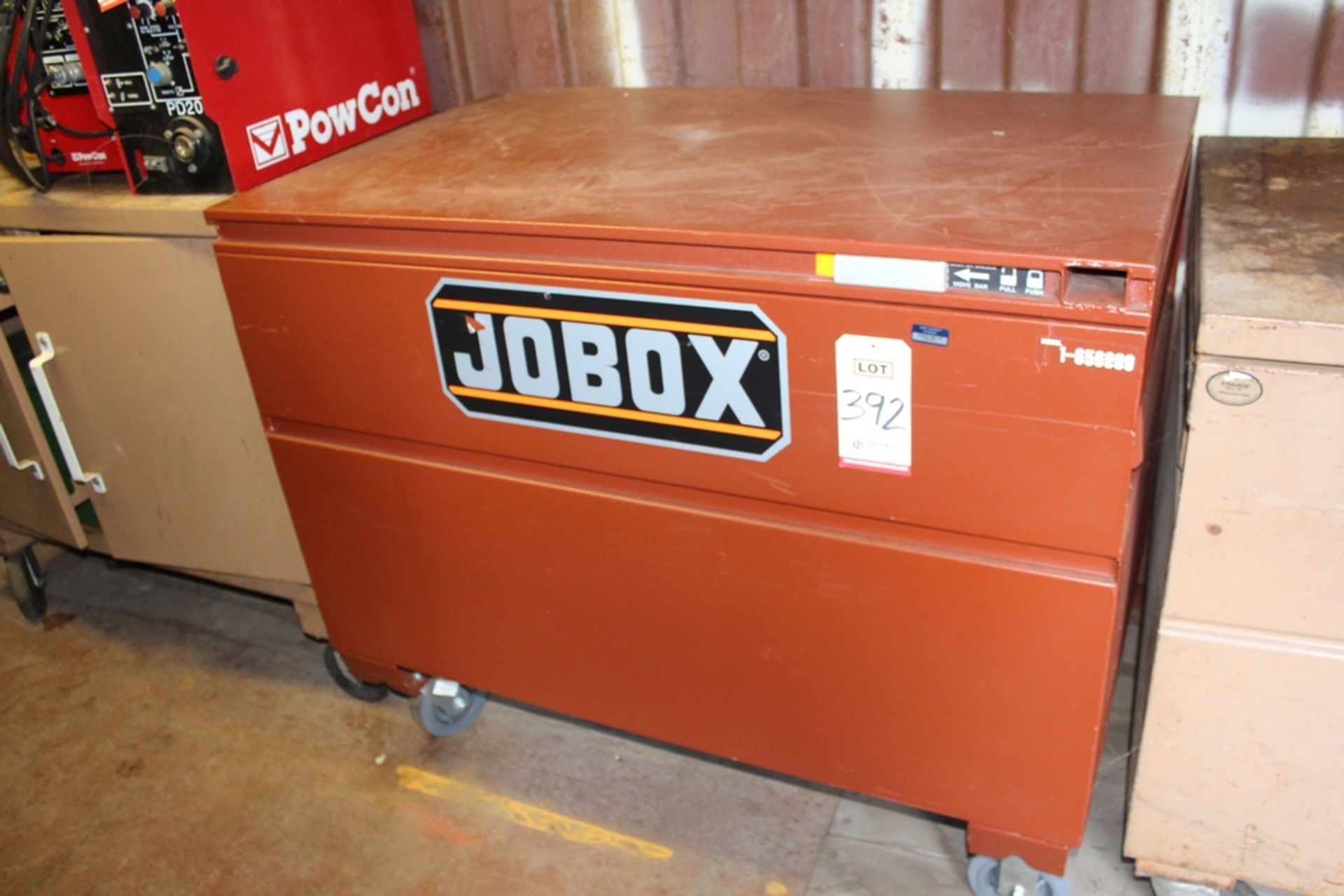 JOBOX MODEL 1-656990 PORTABLE GANG BOX, 48" X 30" X 30"; (BLDG 7)