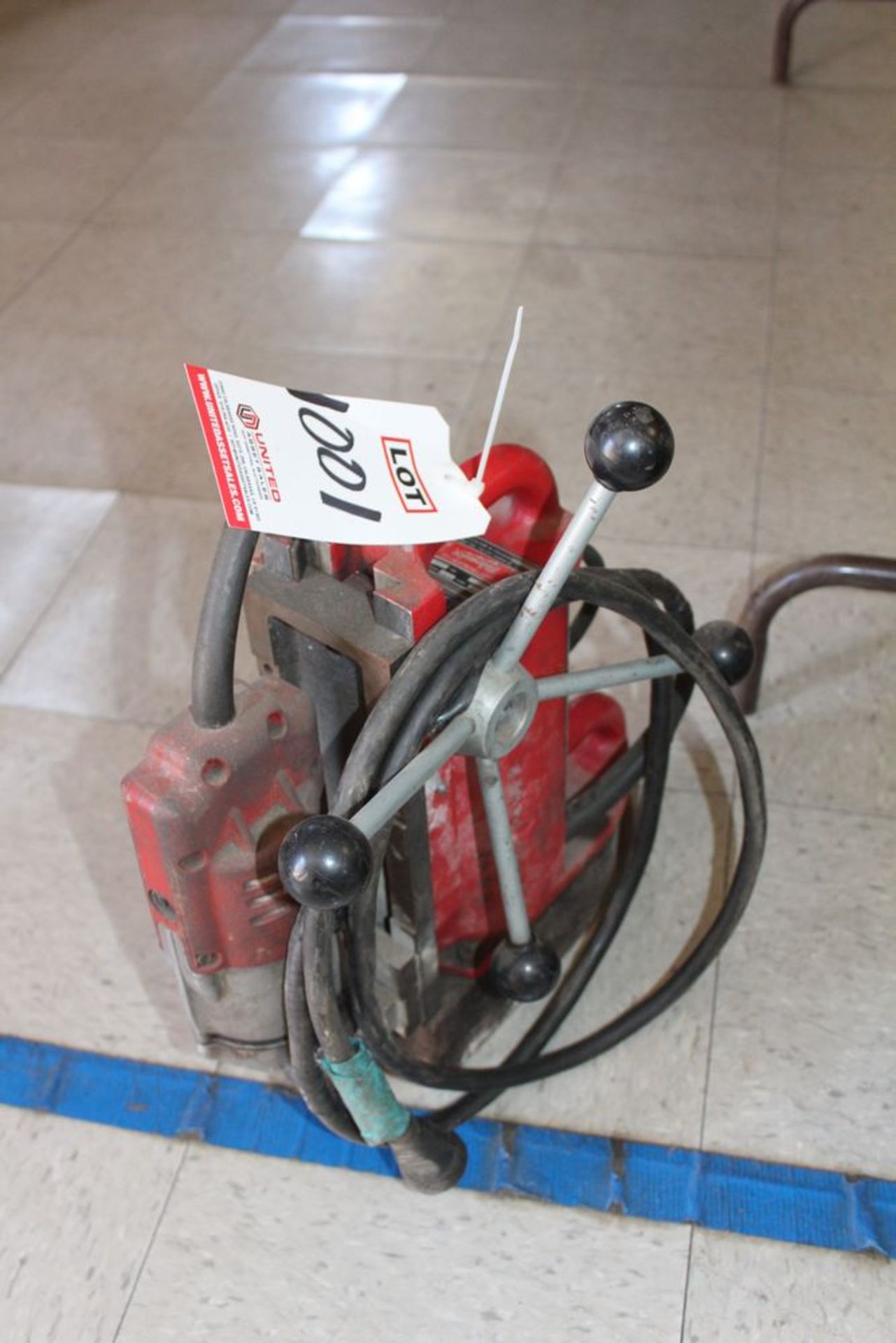 MILWAUKEE MAGNETIC BASE DRILL, (LUNCHROOM)