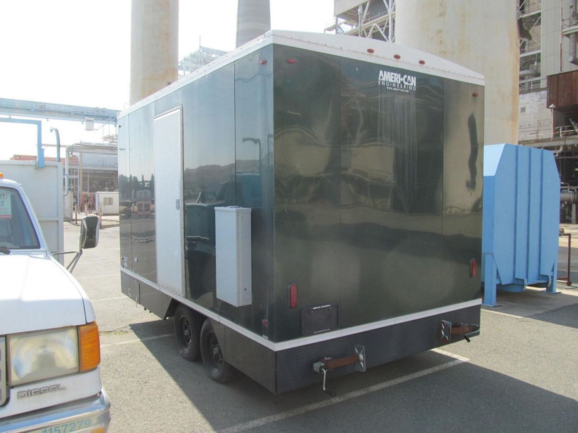 2011 AMERI-CAN TYPE 814 COMBINATION MOBILE RESTROOM TRAILER, VIN 1A9500H22B1270022, TANDEM AXLE, ( - Image 3 of 4