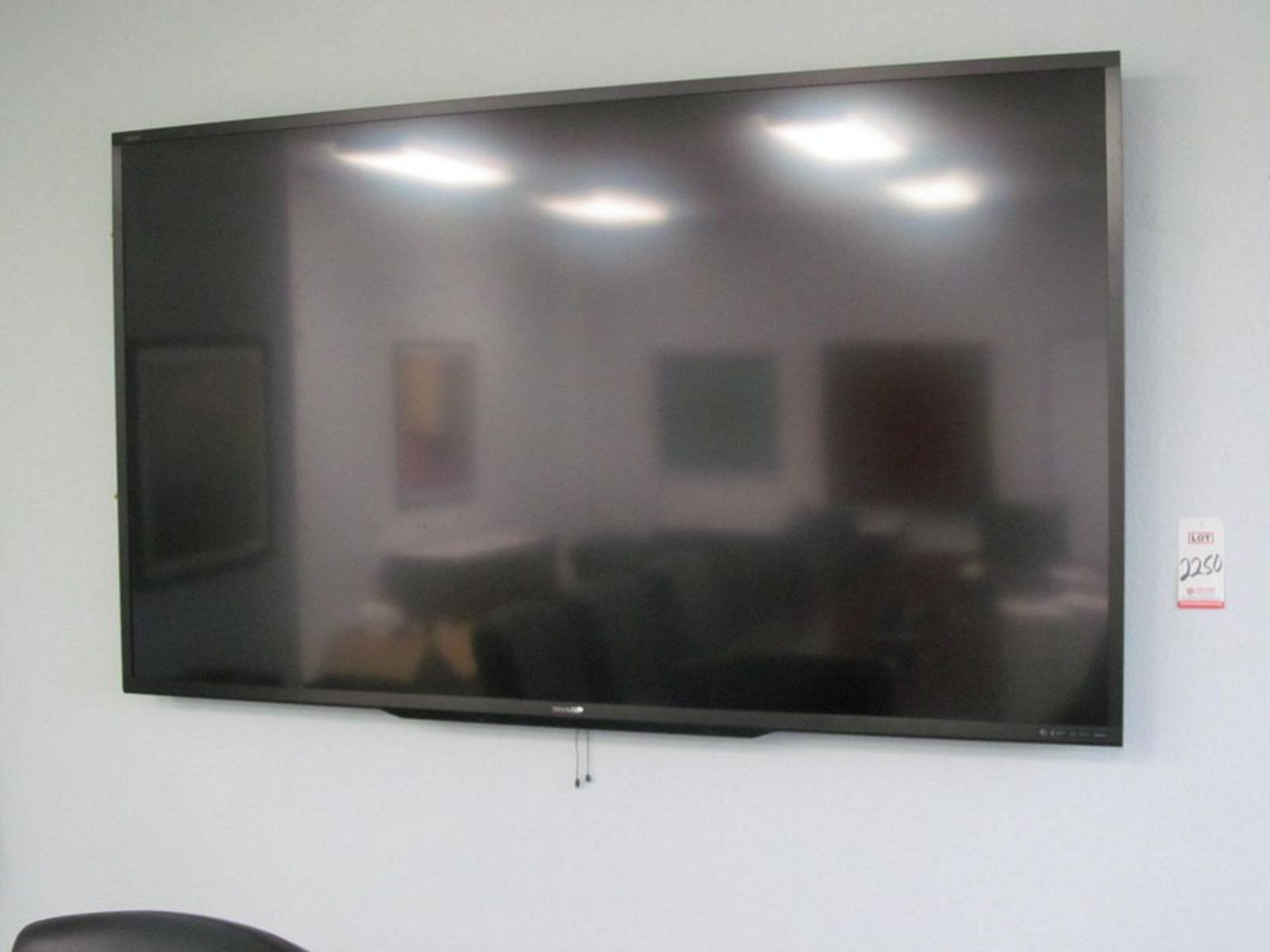 90" SHARP #LC90LE657U LED SMART TELEVISION (3RD FLOOR CONF)