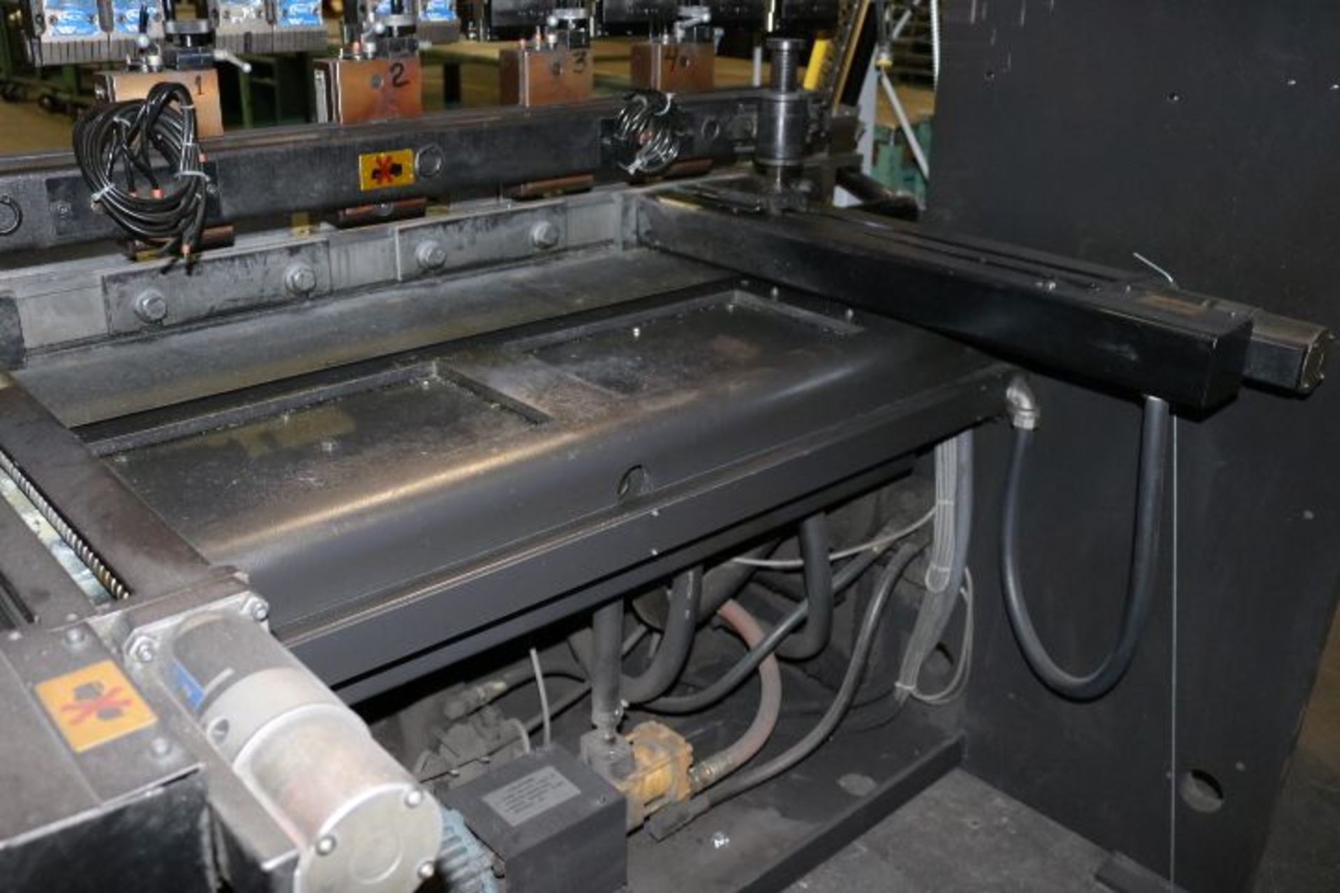 AMADA MODEL RG-50, 55-TON HYDRAULIC CNC PRESS BRAKE (NEW 1996), S/N 509033, PROTECH SYSTEMS GUARDING - Image 9 of 15