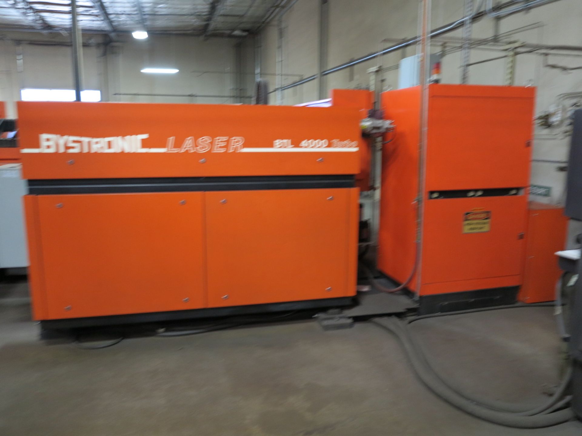 2001 BYSTRONICS BYSTAR 3015-2 CNC LASER CUTTER; 4,000 WATT, BYSTRONIC BTL 4000 TURBO C02 LASER, - Image 20 of 34