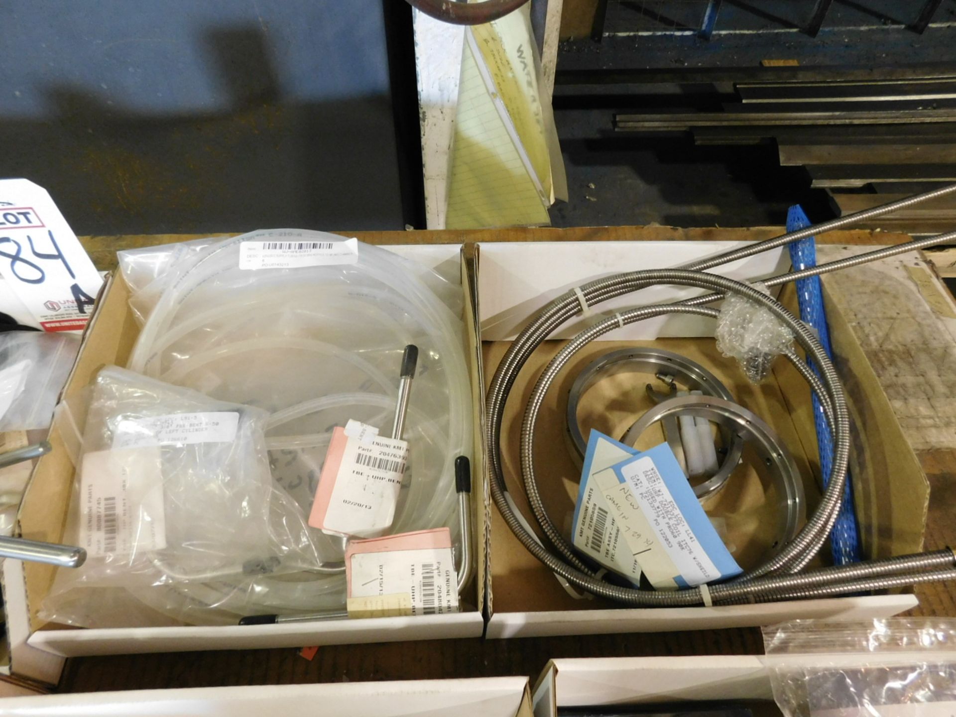 LOT - CONTENTS OF LARGE STORAGE CABINET, TO INCLUDE A LARGE SELECTION OF WATERJET PARTS AND SUPPLIES - Image 5 of 7