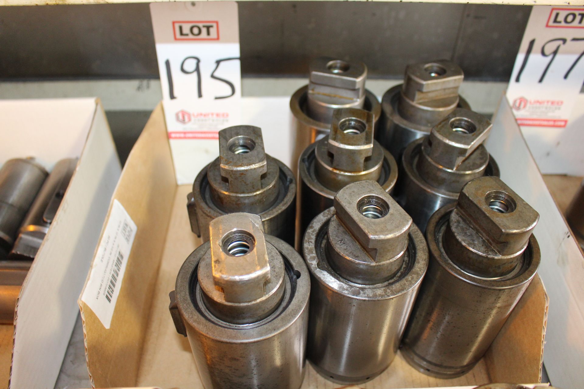 LOT - (8) TURRET PUNCH TOOL HOLDERS