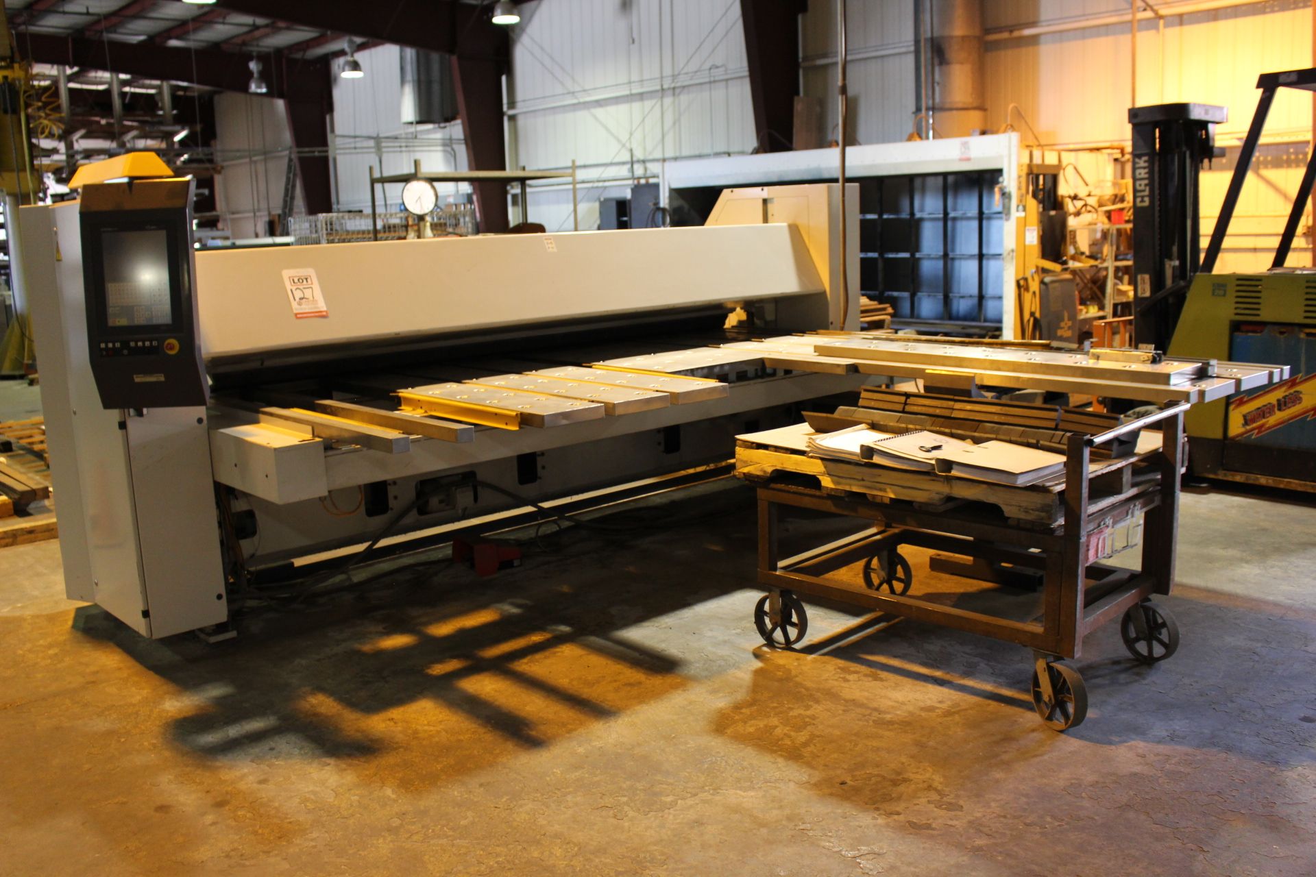 2002 RAS 73.30 FLEXIBEND CNC FOLDER, S/N 29/9, SYSTEM 6000 TOUCH SCREEN CONTROL, 11 GA MAX SHEET THI - Image 3 of 5