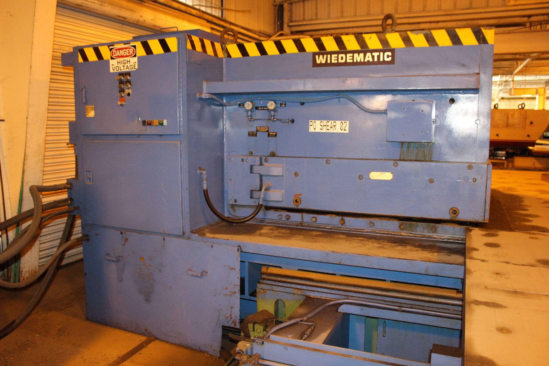 WIEDEMATIC OPTISHEAR, TYPE 412, S/N 199, W/ WARNER & SWASEY CONTROLS, OUT OF SERVICE - Image 3 of 6