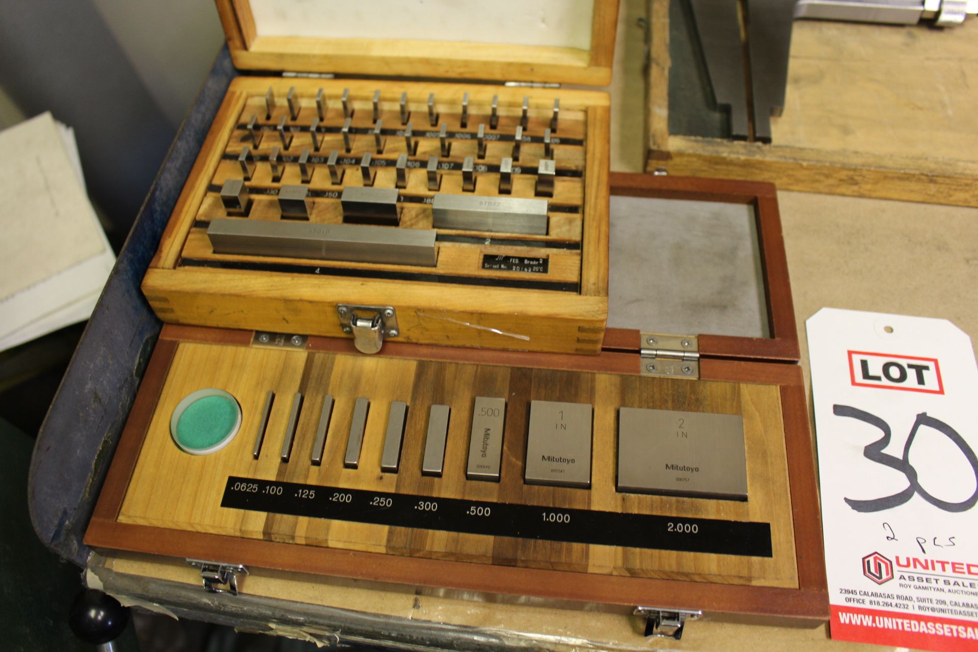 LOT - (2) GAUGE BLOCK SETS