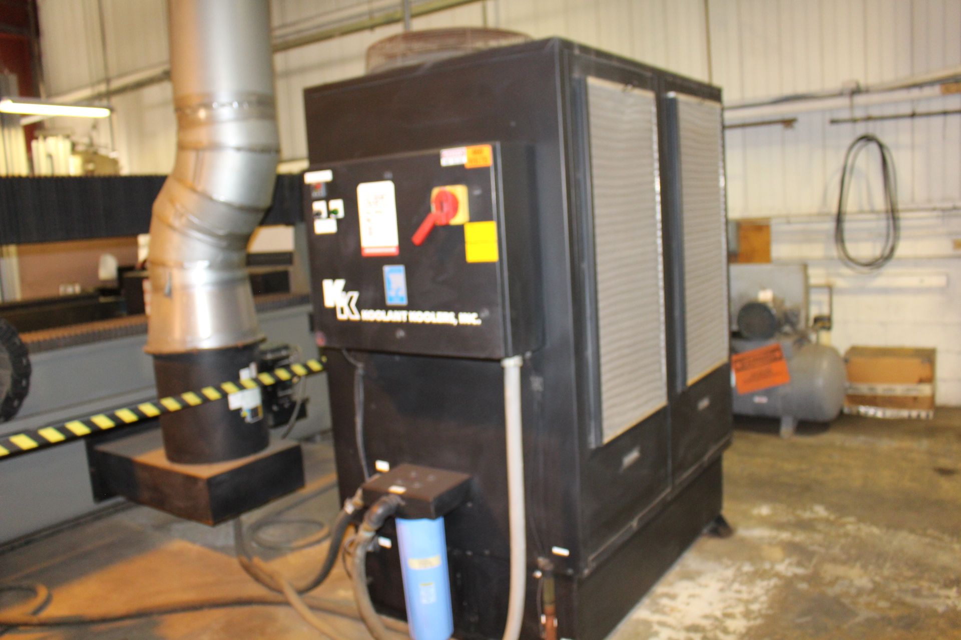 2002 CINCINNATI CL-707, 3500-WATT DUAL PALLET LASER CENTER, S/N 52718, 6' X 12', TABLES, ROFIN DC035 - Image 9 of 10