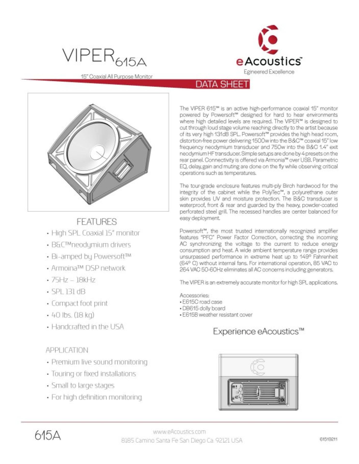 VIPER615A DATA SHEET