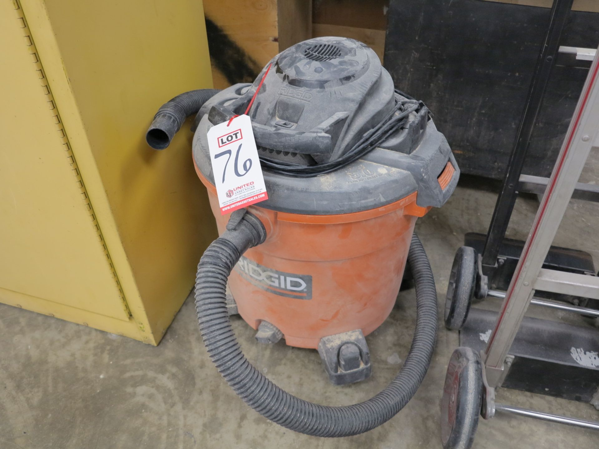 RIDGID 5 HP, 16 GALLON WET/DRY VAC