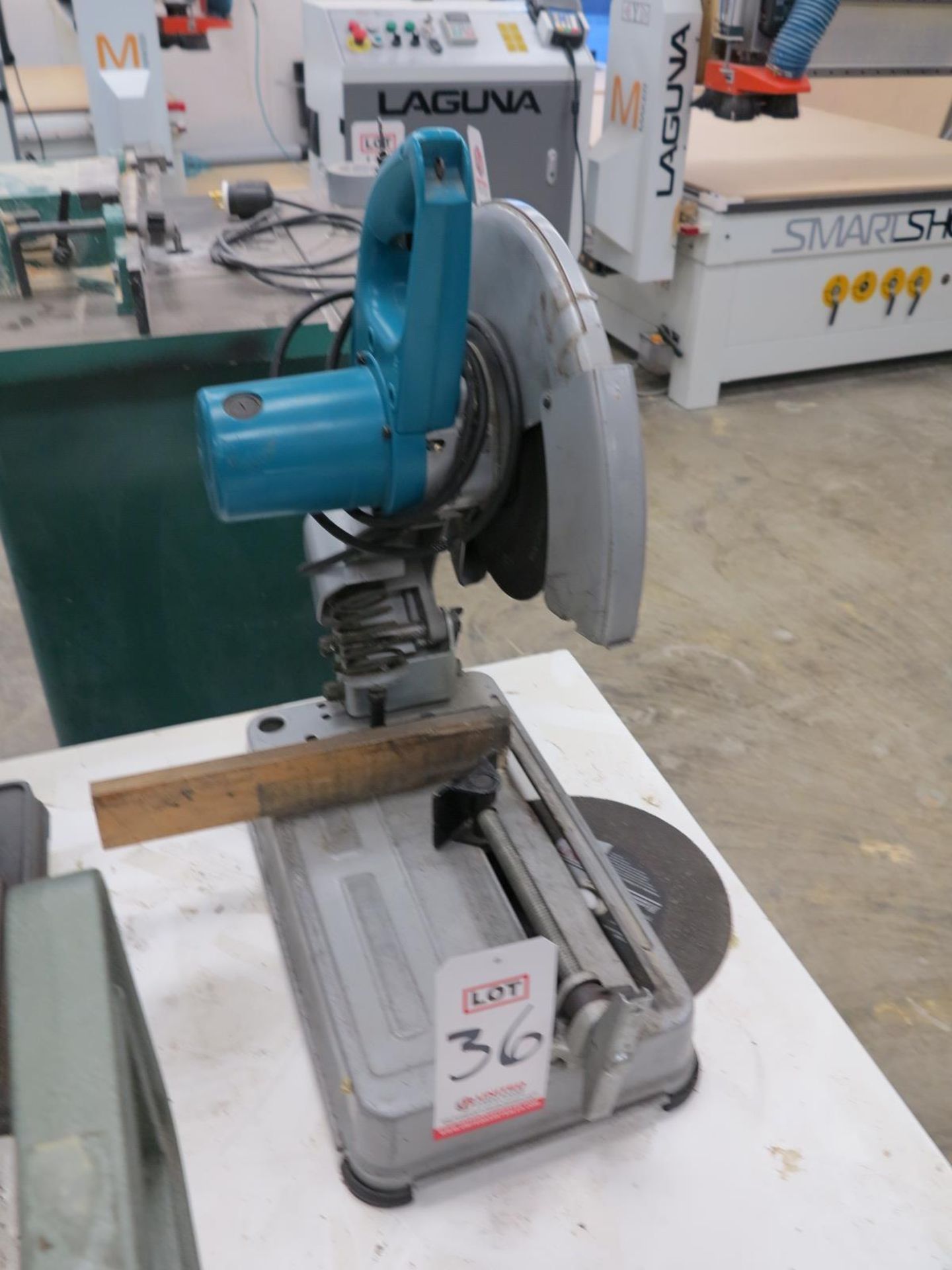 MAKITA 14" CHOP SAW, MODEL 2414B, S/N 13360A