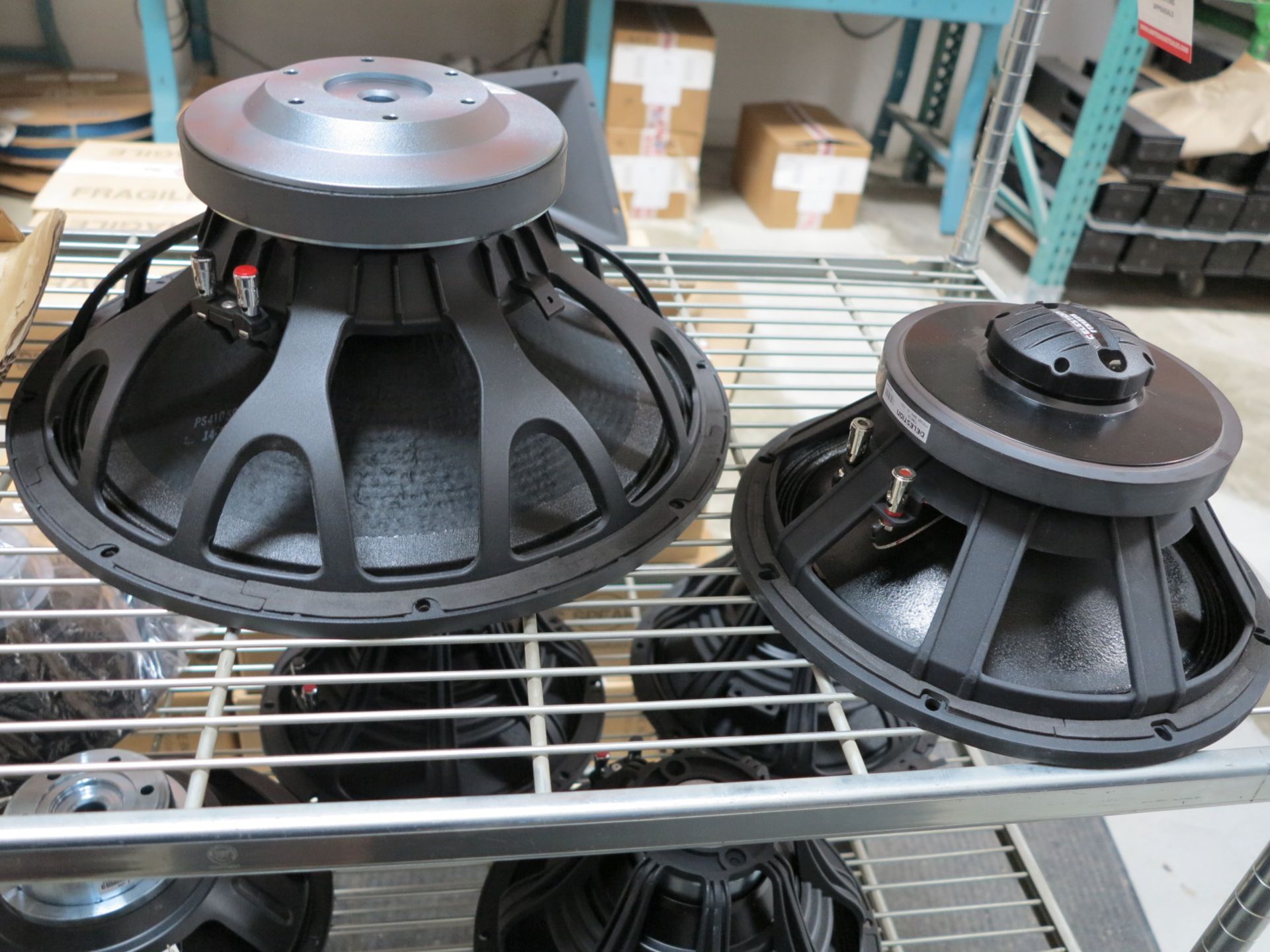 LOT - (19) MISC SPEAKERS: FAITAL PRO, B&C, CELESTION, UP TO 18" - Image 4 of 6