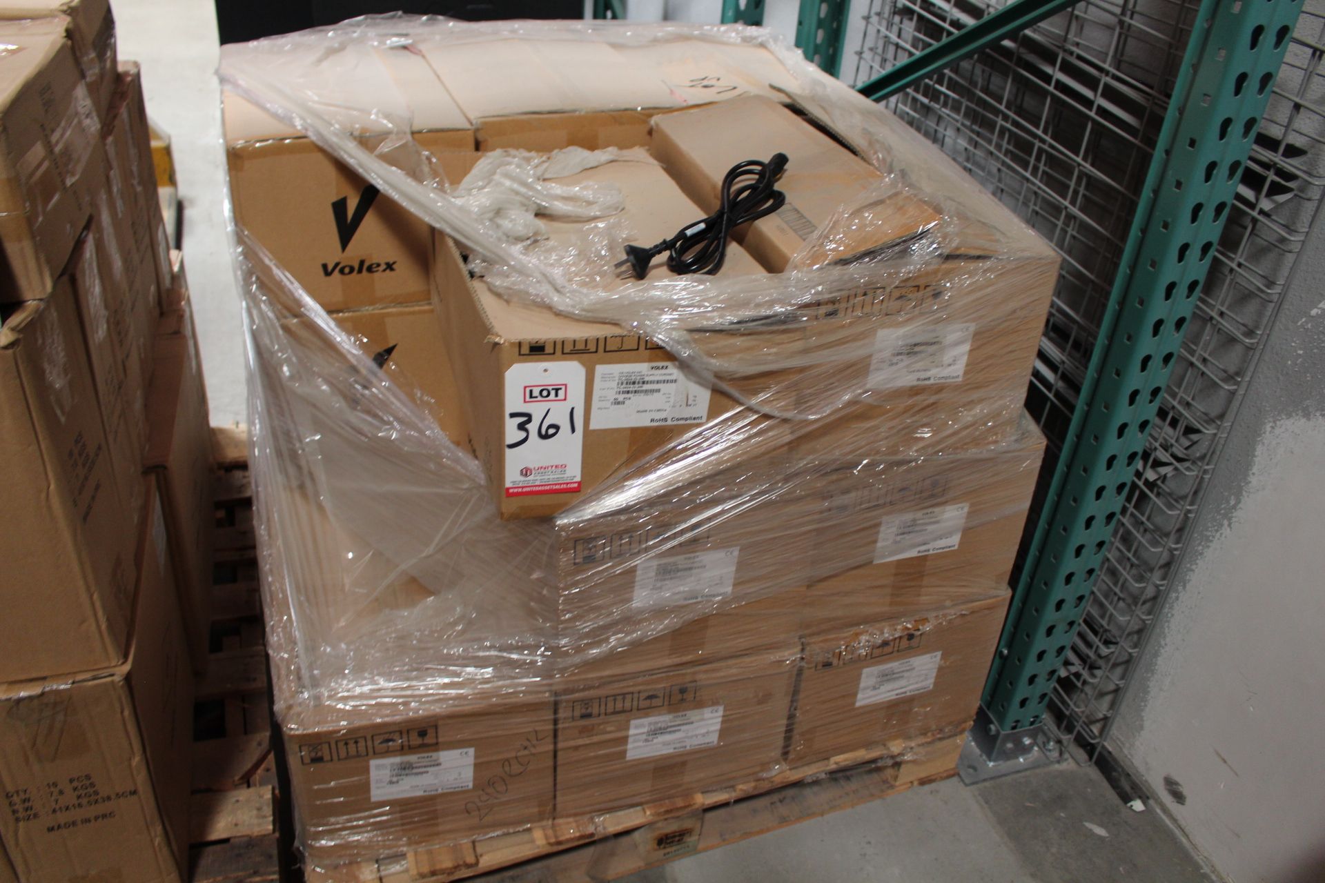 LOT - PALLET OF CHINESE POWER SUPPLY CORDSET