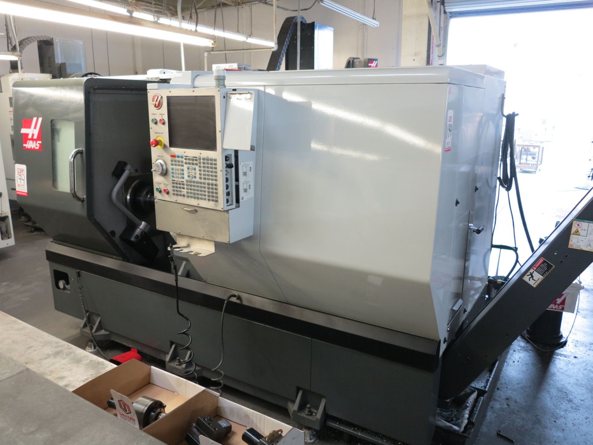 2013 HAAS ST-30Y CNC TURNING CENTER, S/N 3095014, FULL C AXIS, LIVE MILLING/DRILLING, Y AXIS - Image 6 of 14