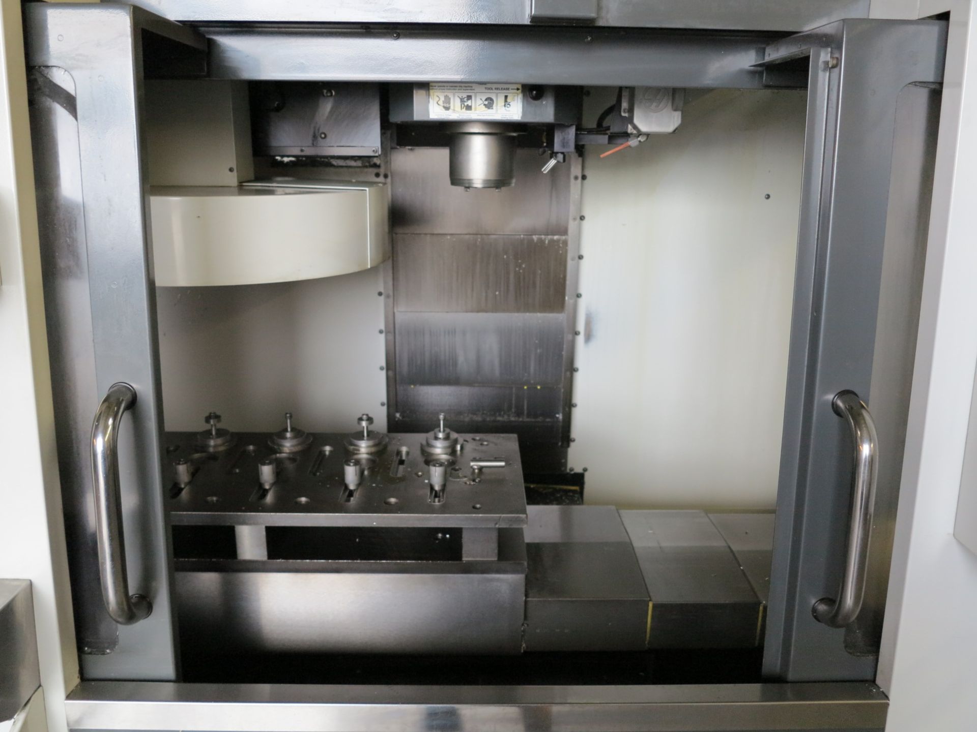 2010 HAAS VF-2 CNC VERTICAL MACHINING CENTER, S/N 1080331, 30" X, 16" Y, 20" Z, 36" X 14" TABLE, - Image 8 of 9