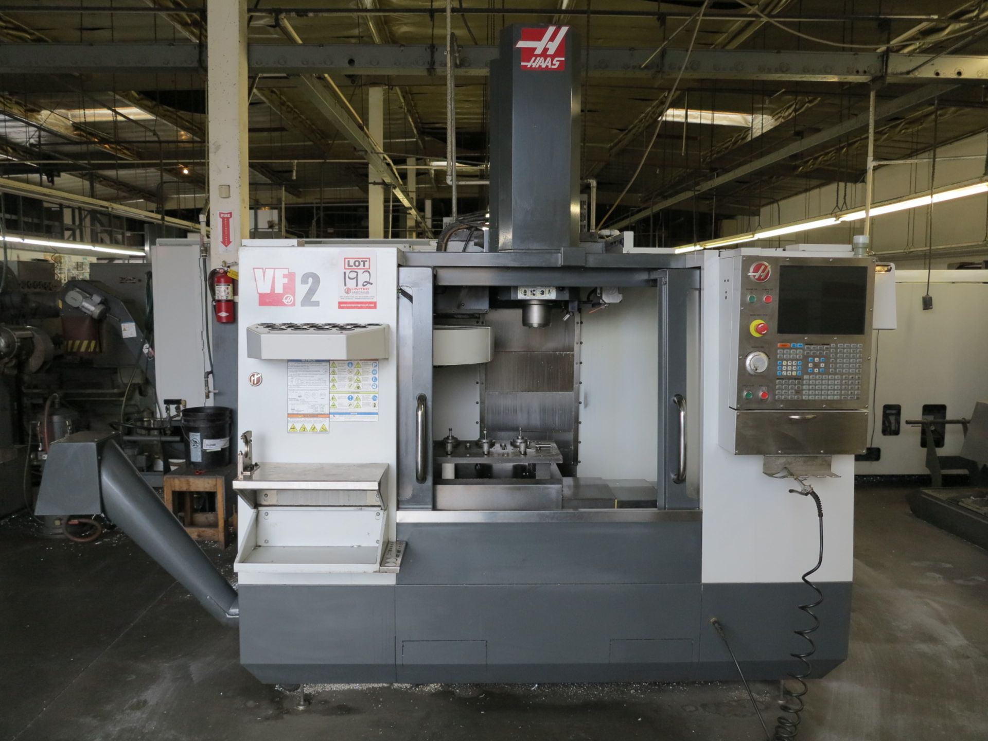 2010 HAAS VF-2 CNC VERTICAL MACHINING CENTER, S/N 1080331, 30" X, 16" Y, 20" Z, 36" X 14" TABLE, - Image 4 of 9