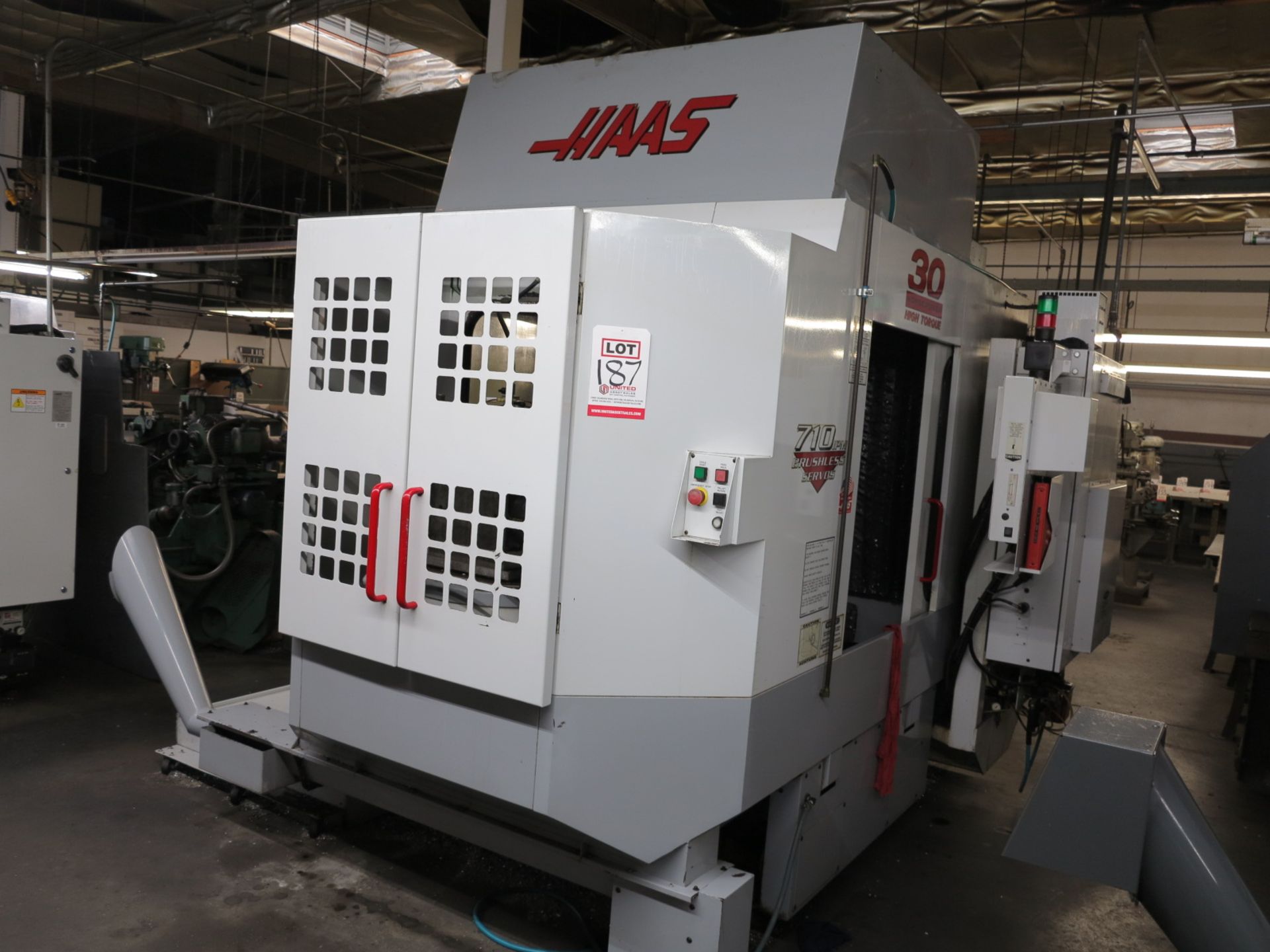 1999 HAAS HS1RP HORIZONTAL MACHINING CENTER, S/N 50680, 24” X, 20” Y, 22” Z, 24 ATC, 40 TAPER, 16” X - Image 2 of 8