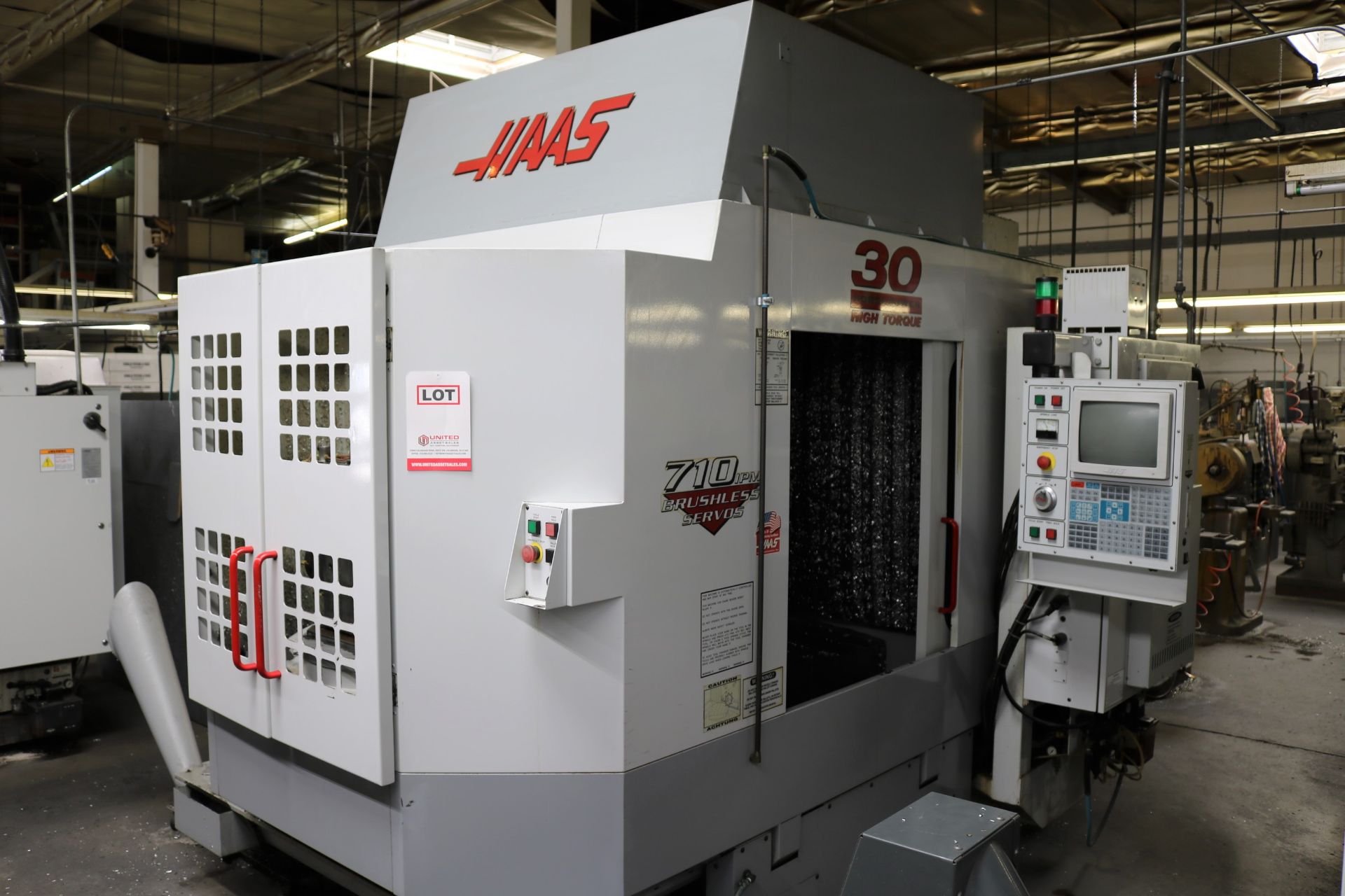 1999 HAAS HS1RP HORIZONTAL MACHINING CENTER, S/N 50680, 24” X, 20” Y, 22” Z, 24 ATC, 40 TAPER, 16” X