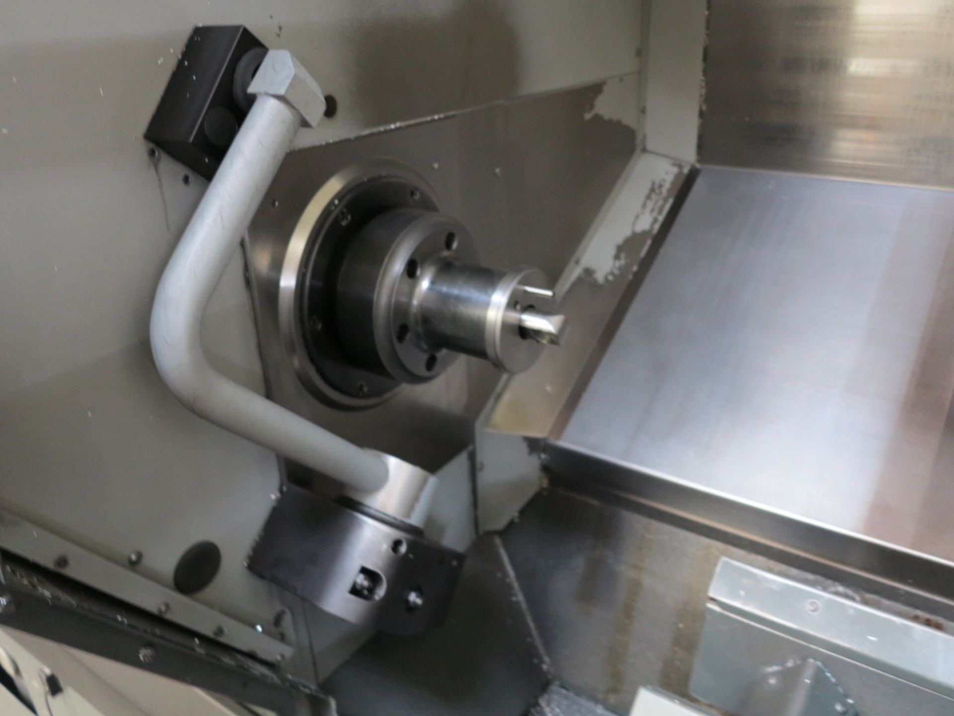 2013 HAAS ST-30Y CNC TURNING CENTER, S/N 3095014, FULL C AXIS, LIVE MILLING/DRILLING, Y AXIS - Image 11 of 14