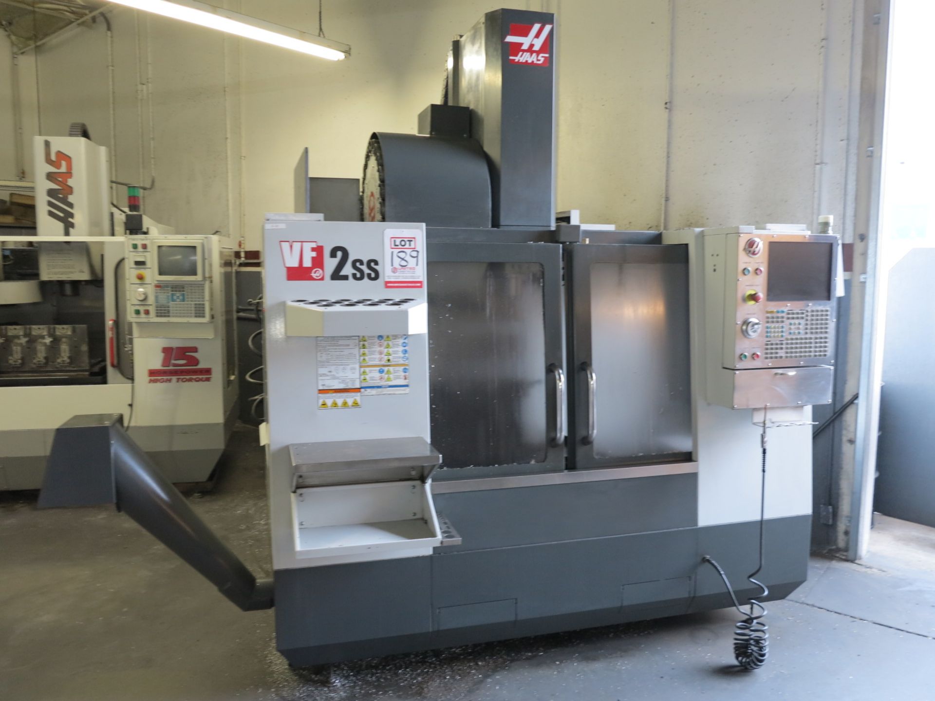 2010 HAAS VF-2SS CNC VERTICAL MACHINING CENTERS, S/N 1078731, 30" X, 16" Y, 20" Z, 36" X 14" - Image 2 of 7