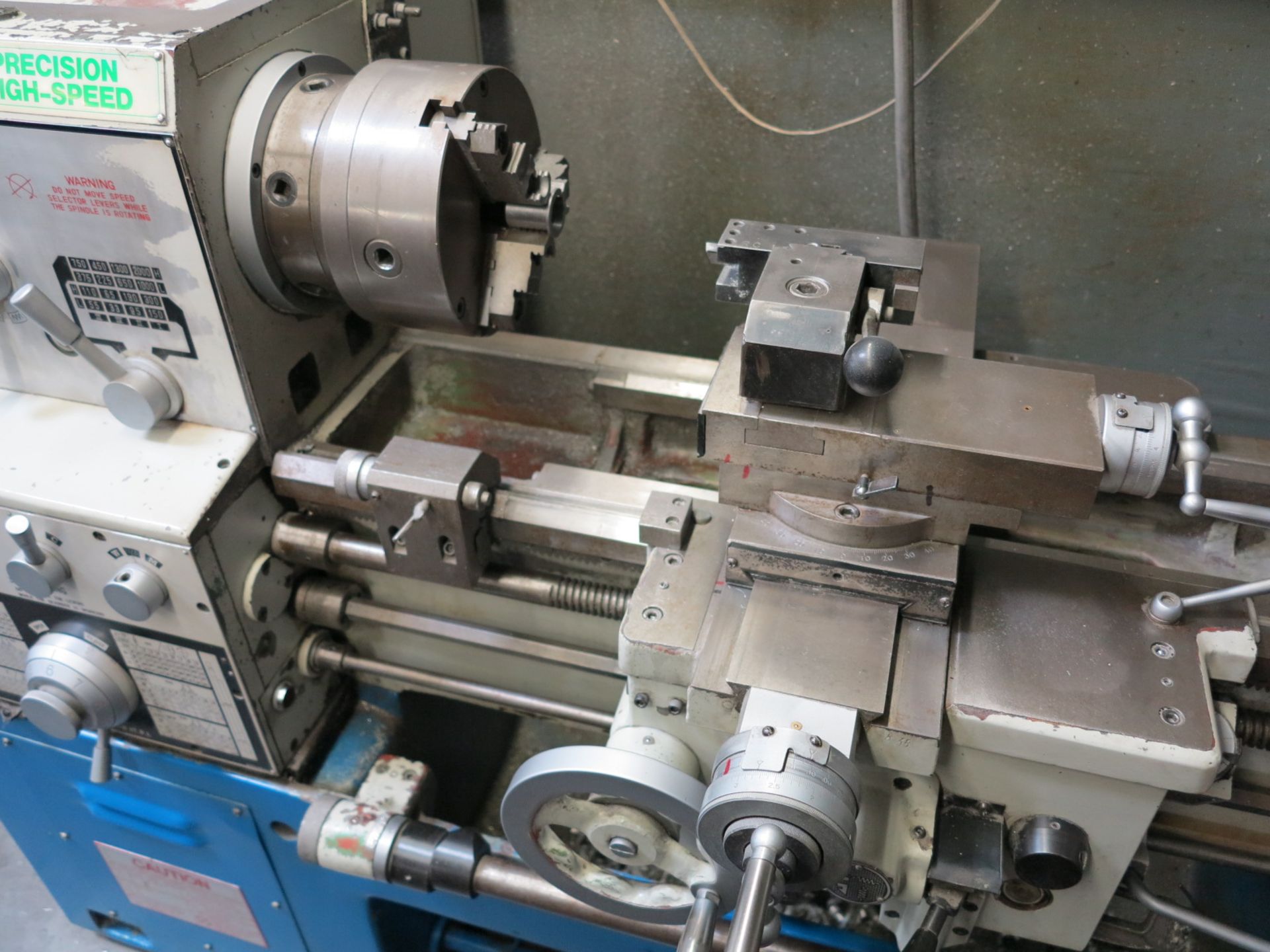 VICTOR PRECISION HIGH-SPEED LATHE, MODEL 1630B - Image 5 of 5